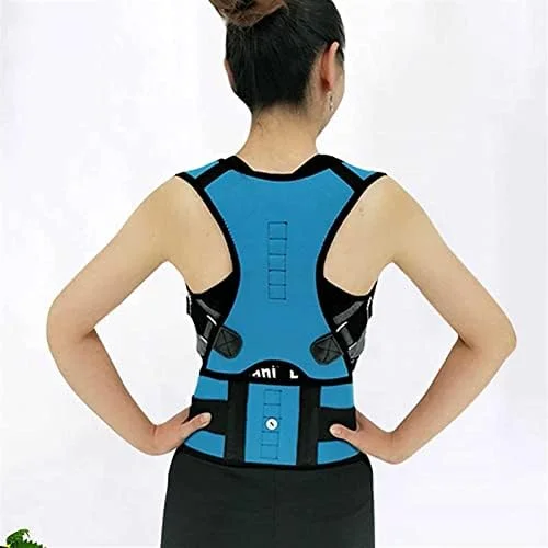 کمربند اصلاح کننده وضعیت بدن، گن لاغری، جلیقه فرم دهنده شکم، شکل دهنده بدن برای گردن، شانه و کمربند پشتیبانی کامل از کمر سایز XXL