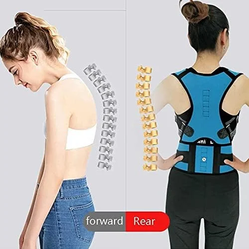 کمربند اصلاح کننده وضعیت بدن، گن لاغری، جلیقه فرم دهنده شکم، شکل دهنده بدن برای گردن، شانه و کمربند پشتیبانی کامل از کمر سایز XXL