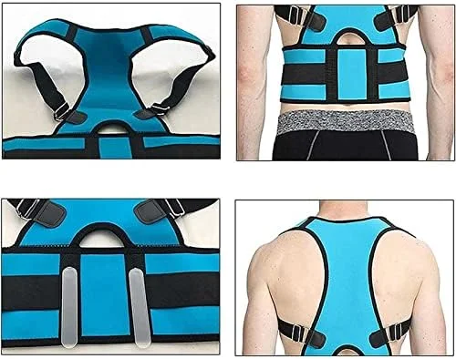 کمربند اصلاح کننده وضعیت بدن، گن لاغری، جلیقه فرم دهنده شکم، شکل دهنده بدن برای گردن، شانه و کمربند پشتیبانی کامل از کمر سایز XXL