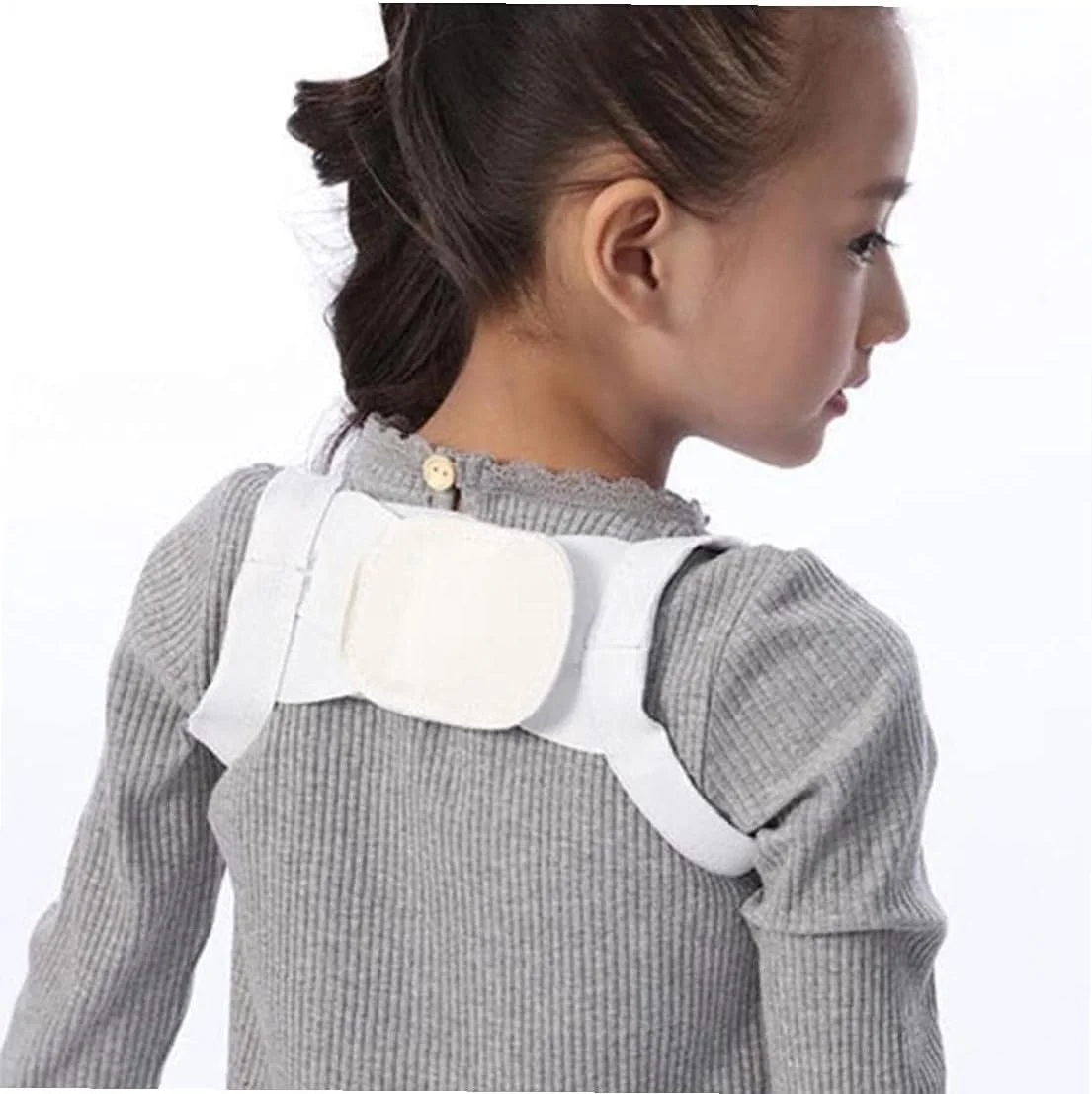 اصلاح کننده وضعیت بدن، قابل تنظیم، اصلاح کننده وضعیت بدن نامرئی برای زنان و مردان، لوازم پزشکی سفید اصلاح کننده وضعیت بدن، قابل تنظیم، اصلاح کننده وضعیت بدن نامرئی برای زنان و مردان، لوازم پزشکی سفید