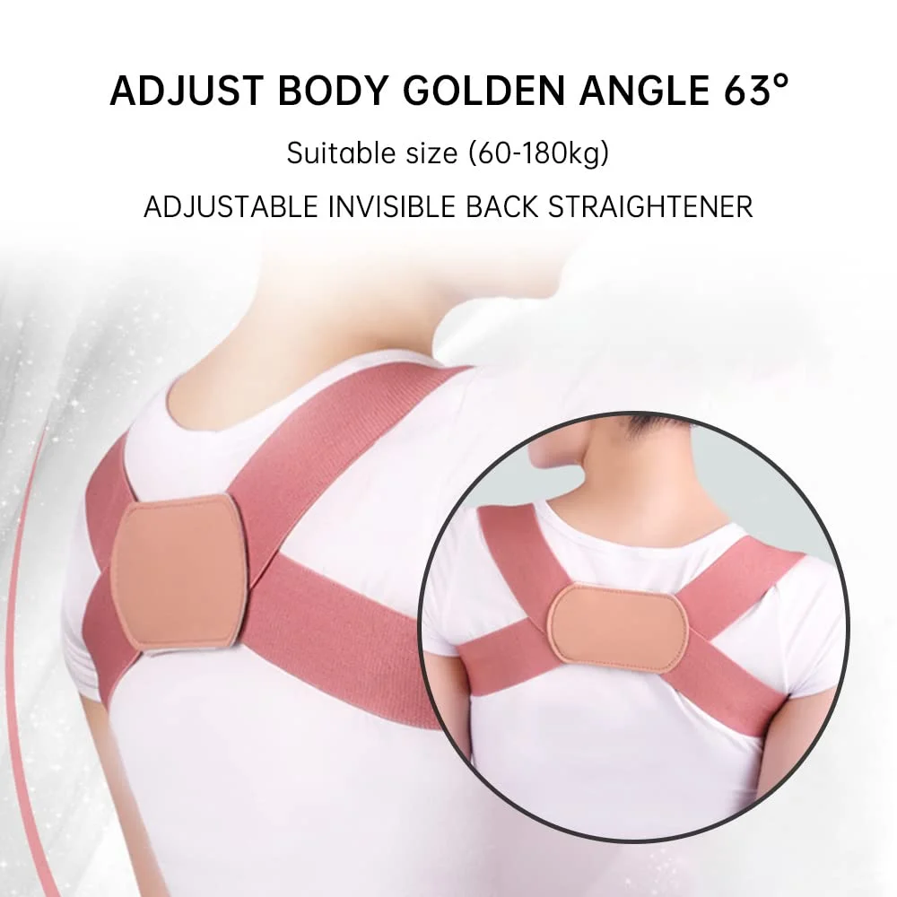 2 عدد اصلاح کننده وضعیت بدن، پشتیبانی قابل تنظیم برای قسمت بالای کمر، تمرین دهنده وضعیت بدن برای مردان و زنان