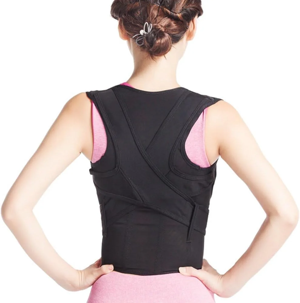 اصلاح کننده وضعیت بدن برای خانم ها و آقایان - بریس پشتی قابل تنظیم برای تسکین ناراحتی - بهبود وضعیت بدن و ارائه پشتیبانی کمری - صاف کننده قسمت فوقانی و تحتانی کمر - پشتیبانی تنفسی کمر (XXL) اصلاح کننده وضعیت بدن برای خانم ها و آقایان - بریس پشتی قابل تنظیم برای تسکین ناراحتی - بهبود وضعیت بدن و ارائه پشتیبانی کمری - صاف کننده قسمت فوقانی و تحتانی کمر - پشتیبانی تنفسی کمر (XXL)