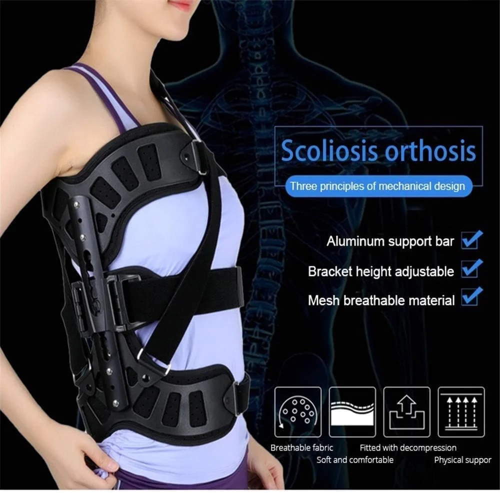اصلاح کننده وضعیت بدن اسکولیوز، ارتز کمکی ستون فقرات قابل تنظیم برای بهبود پس از عمل جراحی کمر، مردان و زنان بزرگسال اصلاح کننده وضعیت بدن اسکولیوز، ارتز کمکی ستون فقرات قابل تنظیم برای بهبود پس از عمل جراحی کمر، مردان و زنان بزرگسال
