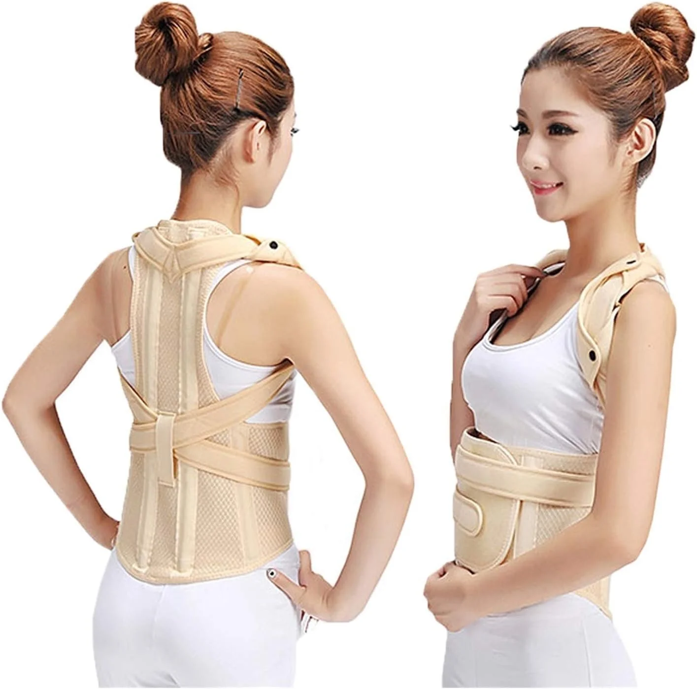 اصلاح کننده وضعیت شانه و پشت، ارتز توراکس لومبو-ساکرال، پشتیبانی طبی ستون فقرات، شکستگی، قوز، بریس افتادگی (رنگ: قد زیر 175 سانتی متر، سایز: متوسط) اصلاح کننده وضعیت شانه و پشت، ارتز توراکس لومبو-ساکرال، پشتیبانی طبی ستون فقرات، شکستگی، قوز، بریس افتادگی (رنگ: قد زیر 175 سانتی متر، سایز: متوسط)