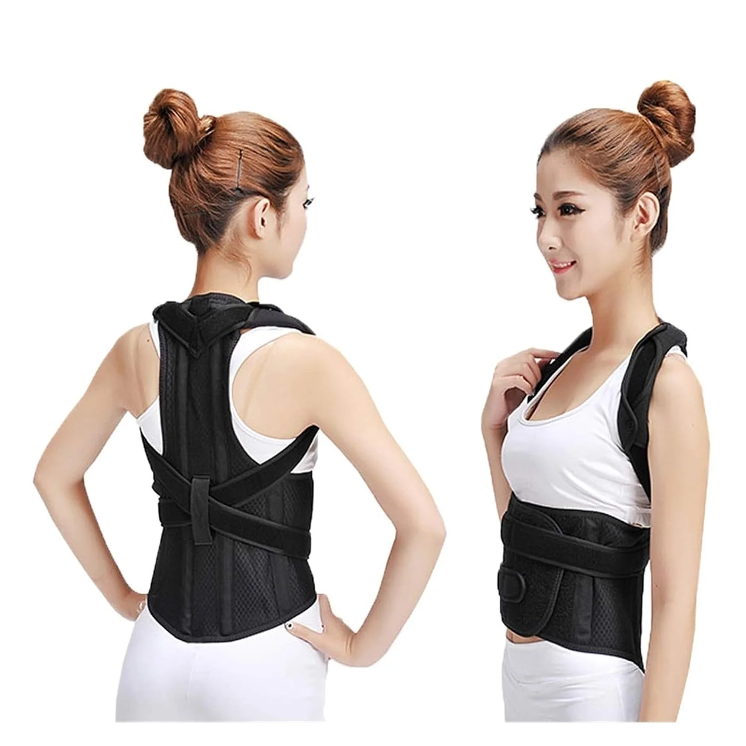 اصلاح کننده وضعیت شانه و پشت، ارتز کمری-خاجی-لگن، پشتیبانی طبی برای شکستگی ستون فقرات و قوز (رنگ: قد بالای 175 سانتی متر، سایز: متوسط) اصلاح کننده وضعیت شانه و پشت، ارتز کمری-خاجی-لگن، پشتیبانی طبی برای شکستگی ستون فقرات و قوز (رنگ: قد بالای 175 سانتی متر، سایز: متوسط)