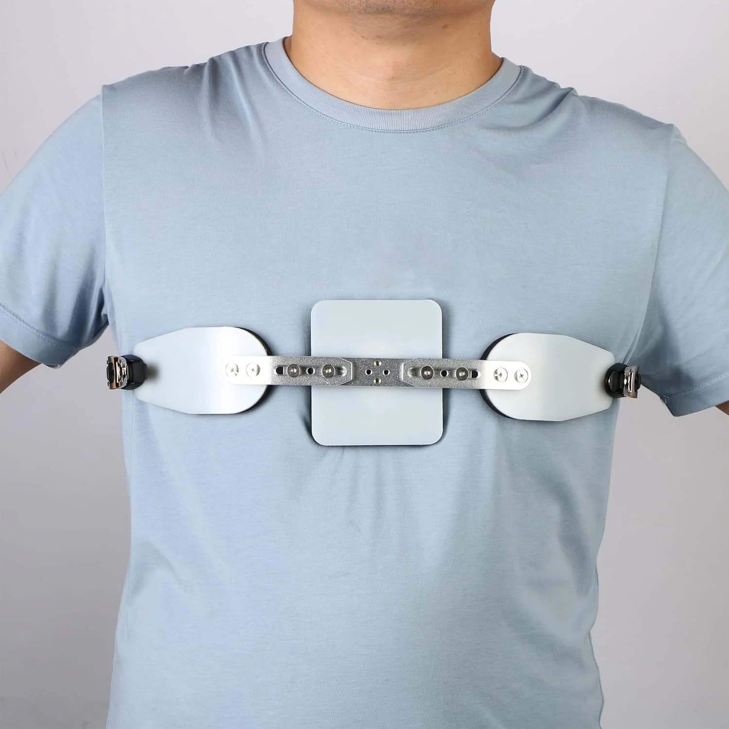 ارتز قفسه سینه کاریناتوم طبی با بندهای قابل تنظیم، پشتیبان قفسه سینه کبوتر، کرست ممتاز قفسه سینه کاریناتوم (بزرگسالان) ارتز قفسه سینه کاریناتوم طبی با بندهای قابل تنظیم، پشتیبان قفسه سینه کبوتر، کرست ممتاز قفسه سینه کاریناتوم (بزرگسالان)