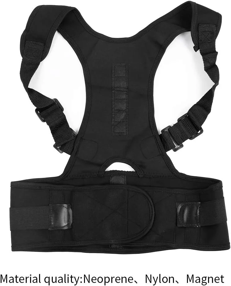 اصلاح کننده وضعیت بدن مغناطیسی قابل تنظیم Showay، بهترین وسیله برای بهبود وضعیت بدن، رفع درد پایین و بالای کمر و شانه، پشتیبانی از اصلاح وضعیت بدن، یونیورسال سایز بزرگ، APC-003، (دور کمر) (L) اصلاح کننده وضعیت بدن مغناطیسی قابل تنظیم Showay، بهترین وسیله برای بهبود وضعیت بدن، رفع درد پایین و بالای کمر و شانه، پشتیبانی از اصلاح وضعیت بدن، یونیورسال سایز بزرگ، APC-003، (دور کمر) (L)