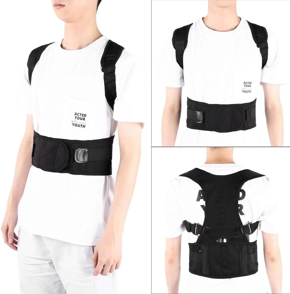 اصلاح کننده وضعیت بدن مغناطیسی قابل تنظیم Showay، بهترین وسیله برای بهبود وضعیت بدن، رفع درد پایین و بالای کمر و شانه، پشتیبانی از اصلاح وضعیت بدن، یونیورسال سایز بزرگ، APC-003، (دور کمر) (L) اصلاح کننده وضعیت بدن مغناطیسی قابل تنظیم Showay، بهترین وسیله برای بهبود وضعیت بدن، رفع درد پایین و بالای کمر و شانه، پشتیبانی از اصلاح وضعیت بدن، یونیورسال سایز بزرگ، APC-003، (دور کمر) (L)