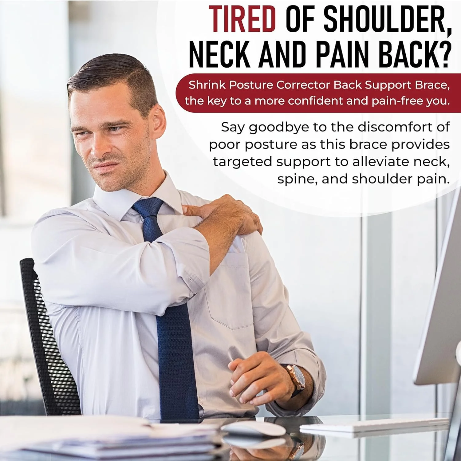 اصلاح کننده وضعیت بدن - بهترین وسیله برای بهبود وضعیت بدن، کمک به تسکین درد کمر، قابل تنظیم برای ستون فقرات، گردن و شانه، کمک به کاهش درد برای زنان و مردان اصلاح کننده وضعیت بدن - بهترین وسیله برای بهبود وضعیت بدن، کمک به تسکین درد کمر، قابل تنظیم برای ستون فقرات، گردن و شانه، کمک به کاهش درد برای زنان و مردان