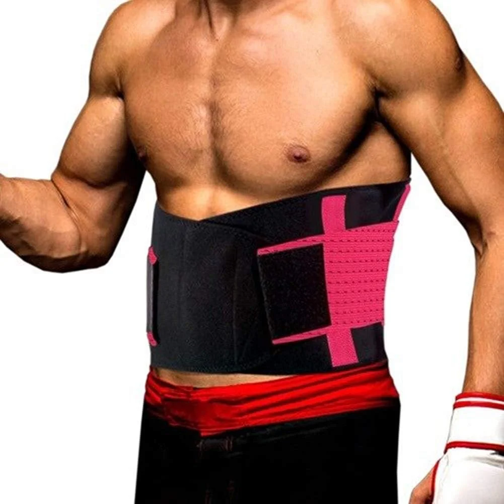کمربند طبی کمر سواستی، قابل تنظیم، پشتیبانی از کمر، مناسب برای آقایان و بانوان، اصلاح کننده وضعیت بدنی، تسکین دهنده درد، کرست (رنگ: شرابی، سایز: M)
