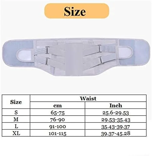کمربند طبی TYCA برای تسکین درد کمر - کمربند پشتیبانی کمر برای زنان و مردان، کمربند طبی برای کمر درد. دارای میله های جداشدنی برای پشتیبانی از کمر (کوچک، خاکستری) کمربند طبی TYCA برای تسکین درد کمر - کمربند پشتیبانی کمر برای زنان و مردان، کمربند طبی برای کمر درد. دارای میله های جداشدنی برای پشتیبانی از کمر (کوچک، خاکستری)