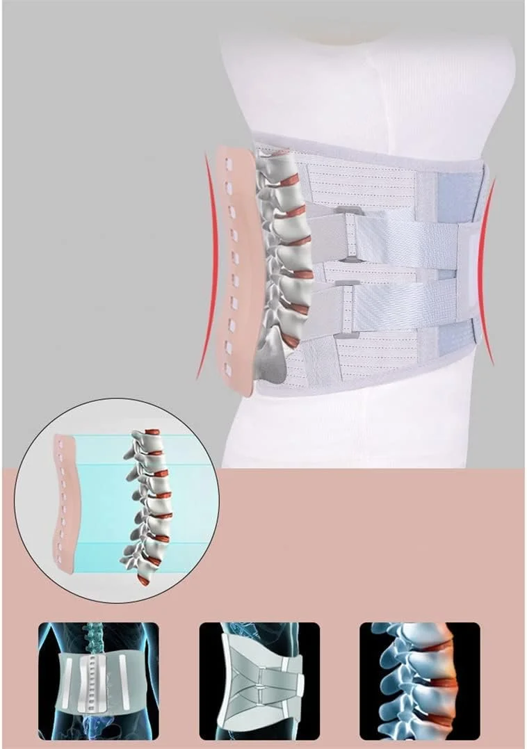 کمربند طبی TYCA برای تسکین درد کمر - کمربند پشتیبانی کمر برای زنان و مردان، کمربند طبی برای کمر درد. دارای میله های جداشدنی برای پشتیبانی از کمر (کوچک، خاکستری) کمربند طبی TYCA برای تسکین درد کمر - کمربند پشتیبانی کمر برای زنان و مردان، کمربند طبی برای کمر درد. دارای میله های جداشدنی برای پشتیبانی از کمر (کوچک، خاکستری)