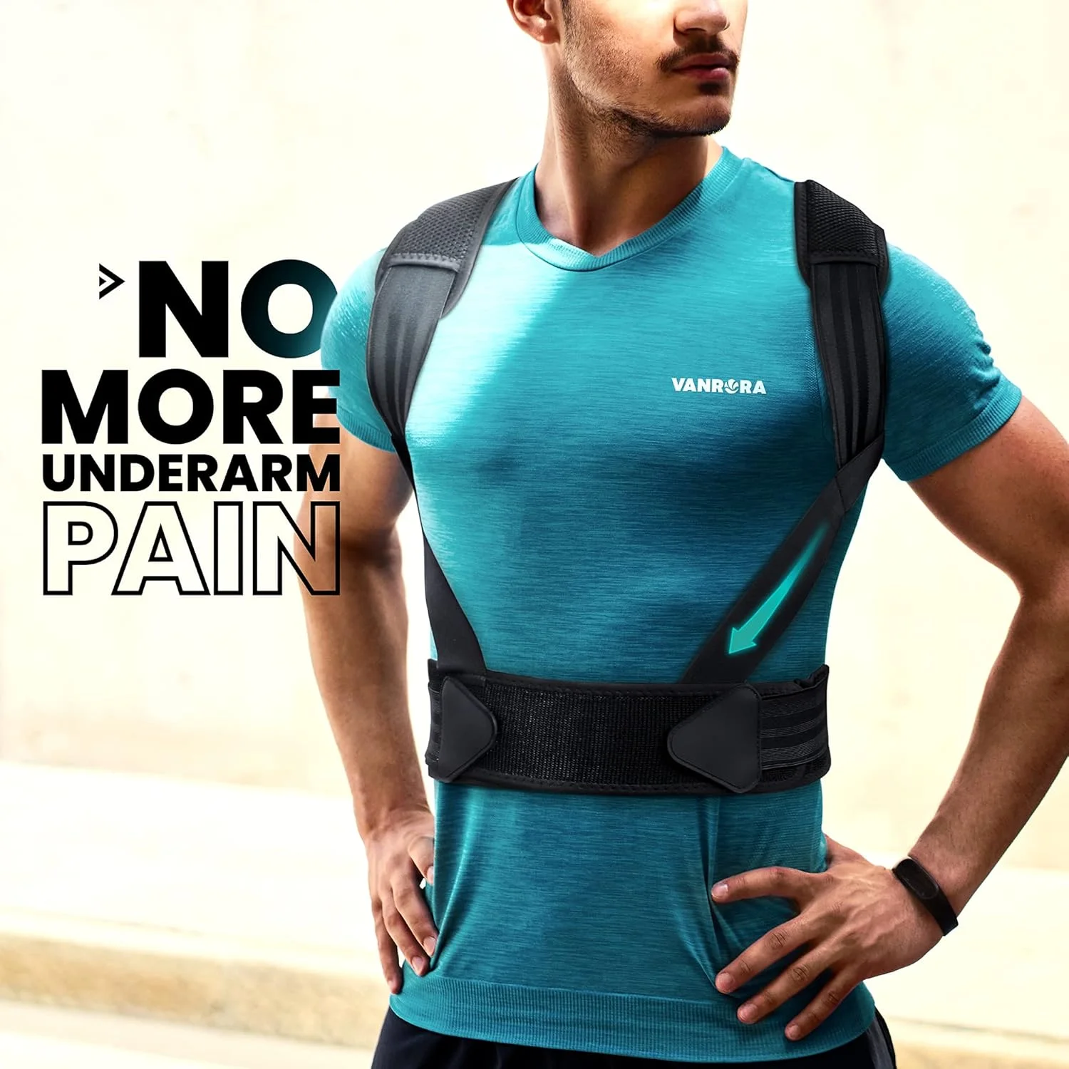 اصلاح کننده وضعیت بدن ونرورا برای زنان و مردان، بریس پشتی کاملا قابل تنظیم و راحت، صاف کننده پشتیبان برای ستون فقرات، پشت، گردن، ترقوه و شانه، بهبود وضعیت بدن و تسکین درد سایز بزرگ/خیلی بزرگ اصلاح کننده وضعیت بدن ونرورا برای زنان و مردان، بریس پشتی کاملا قابل تنظیم و راحت، صاف کننده پشتیبان برای ستون فقرات، پشت، گردن، ترقوه و شانه، بهبود وضعیت بدن و تسکین درد سایز بزرگ/خیلی بزرگ