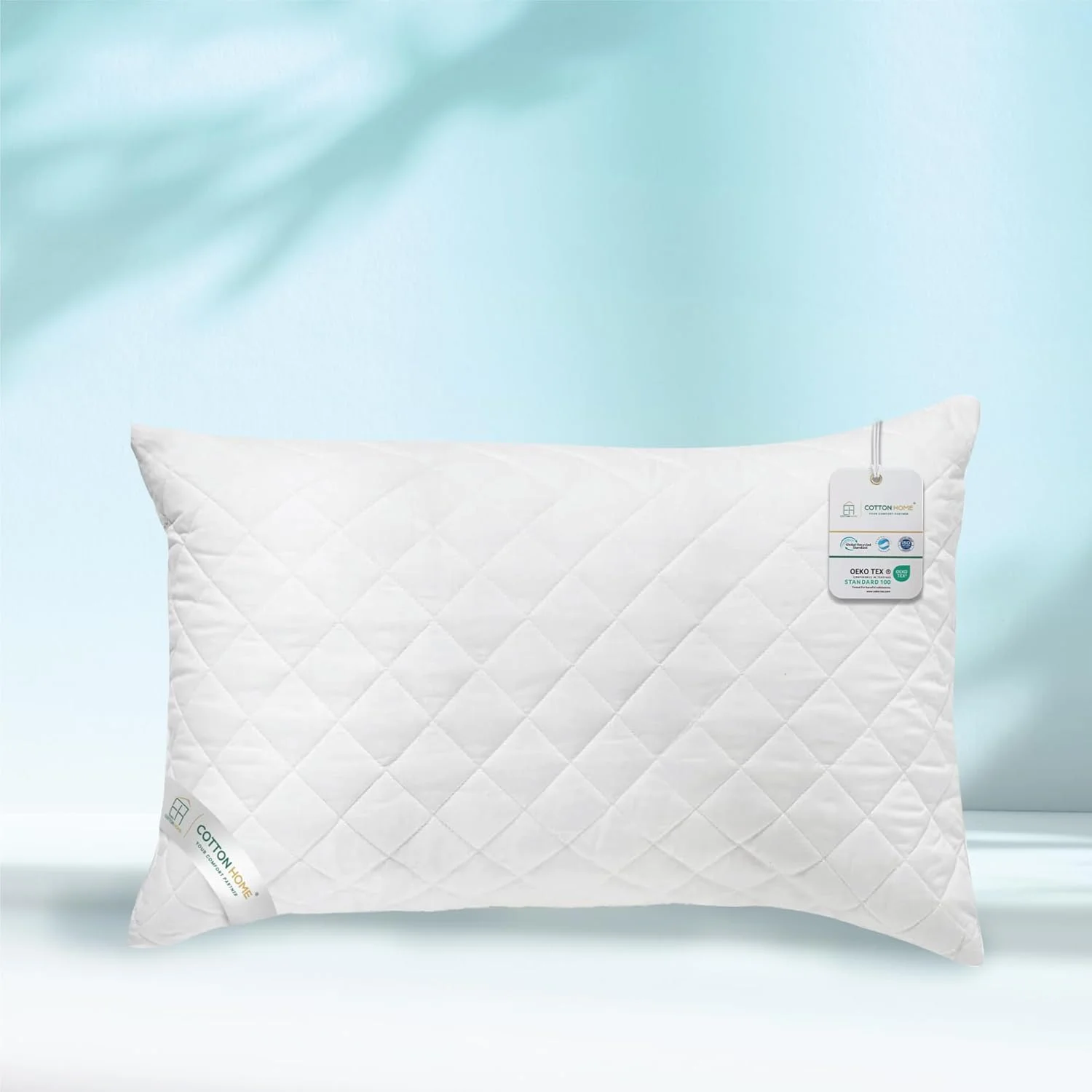 بالش میکروفایبر وینتیج Cotton Home®، 50 در 75 سانتی متر، بالش خواب سبک وزن استاندارد، بالش خواب لوکس هتلی برای حمایت از پهلو و افرادیکه به پشت می خوابند، نرم، کرکی و ضد حساسیت (سفید) بسته 1 عددی بالش میکروفایبر وینتیج Cotton Home®، 50 در 75 سانتی متر، بالش خواب سبک وزن استاندارد، بالش خواب لوکس هتلی برای حمایت از پهلو و افرادیکه به پشت می خوابند، نرم، کرکی و ضد حساسیت (سفید) بسته 1 عددی