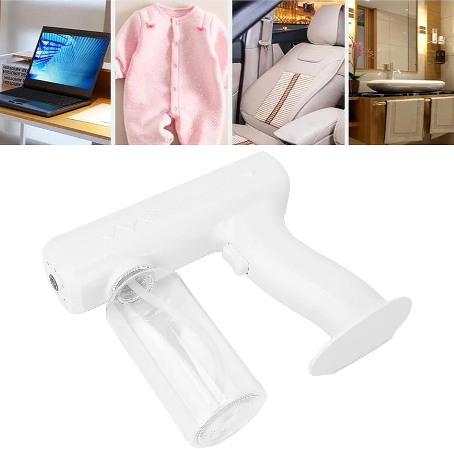 اسپری اتمیزه کننده، تفنگ اسپری نانومتری سبک، اسپری اتمیزه کننده تمیز کننده مه پاش شارژ USB دستگاه مه ساز ضد عفونی کننده حرفه ای بدون لمس - 260 میلی لیتر اسپری اتمیزه کننده، تفنگ اسپری نانومتری سبک، اسپری اتمیزه کننده تمیز کننده مه پاش شارژ USB دستگاه مه ساز ضد عفونی کننده حرفه ای بدون لمس - 260 میلی لیتر