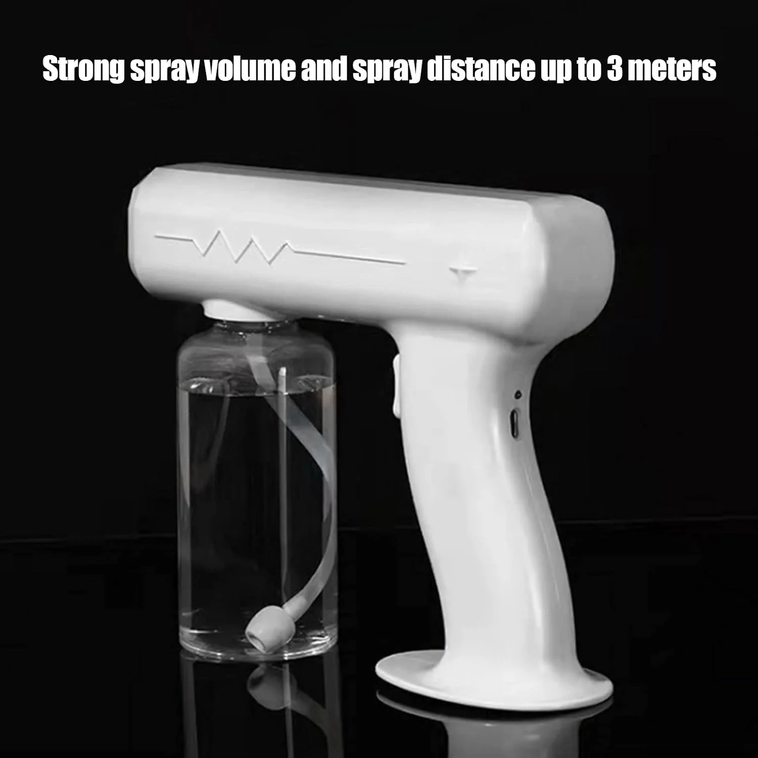 اسپری اتمیزه کننده، تفنگ اسپری نانومتری سبک، اسپری اتمیزه کننده تمیز کننده مه پاش شارژ USB دستگاه مه ساز ضد عفونی کننده حرفه ای بدون لمس - 260 میلی لیتر اسپری اتمیزه کننده، تفنگ اسپری نانومتری سبک، اسپری اتمیزه کننده تمیز کننده مه پاش شارژ USB دستگاه مه ساز ضد عفونی کننده حرفه ای بدون لمس - 260 میلی لیتر