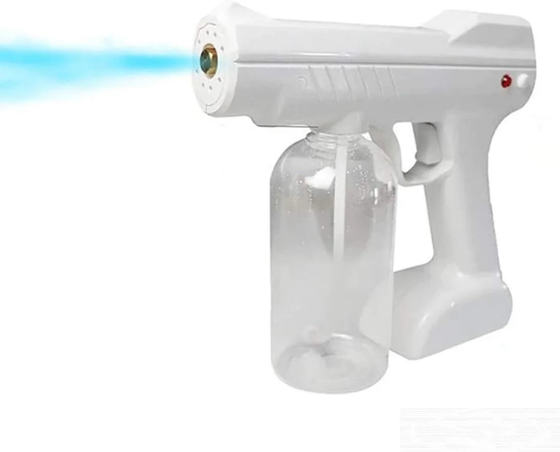 دستگاه ضدعفونی کننده اتمیزه کننده نسل نهم، تفنگ اسپری نانو بخار نور آبی قدرتمند با شارژ بی سیم دستگاه ضدعفونی کننده اتمیزه کننده نسل نهم، تفنگ اسپری نانو بخار نور آبی قدرتمند با شارژ بی سیم
