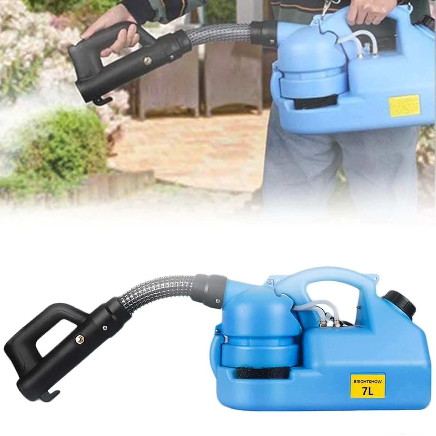 دستگاه مه پاش ULV، دستگاه ضد عفونی کننده مه پاش قابل حمل، دستگاه ضد عفونی کننده و دفع حشرات، برد اسپری 6-8 متر، مناسب برای اماکن عمومی/باغ/صنعتی دستگاه مه پاش ULV، دستگاه ضد عفونی کننده مه پاش قابل حمل، دستگاه ضد عفونی کننده و دفع حشرات، برد اسپری 6-8 متر، مناسب برای اماکن عمومی/باغ/صنعتی