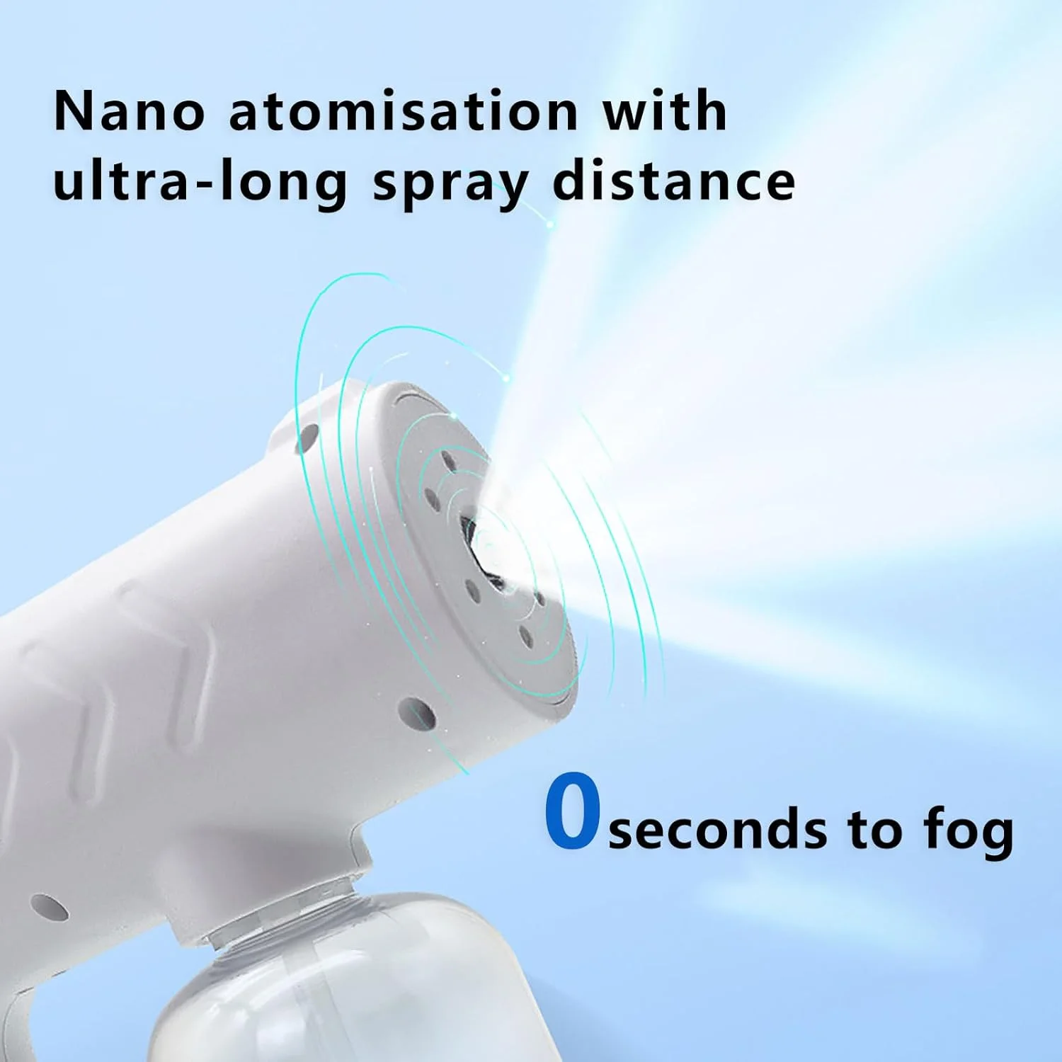 دستگاه ضدعفونی کننده نانو الکتریکی دستی، دستگاه مه پاش نور آبی 380 میلی لیتری، دستگاه سمپاش الکترواستاتیک، برای ماشین، مدرسه، خانه، هتل دستگاه ضدعفونی کننده نانو الکتریکی دستی، دستگاه مه پاش نور آبی 380 میلی لیتری، دستگاه سمپاش الکترواستاتیک، برای ماشین، مدرسه، خانه، هتل