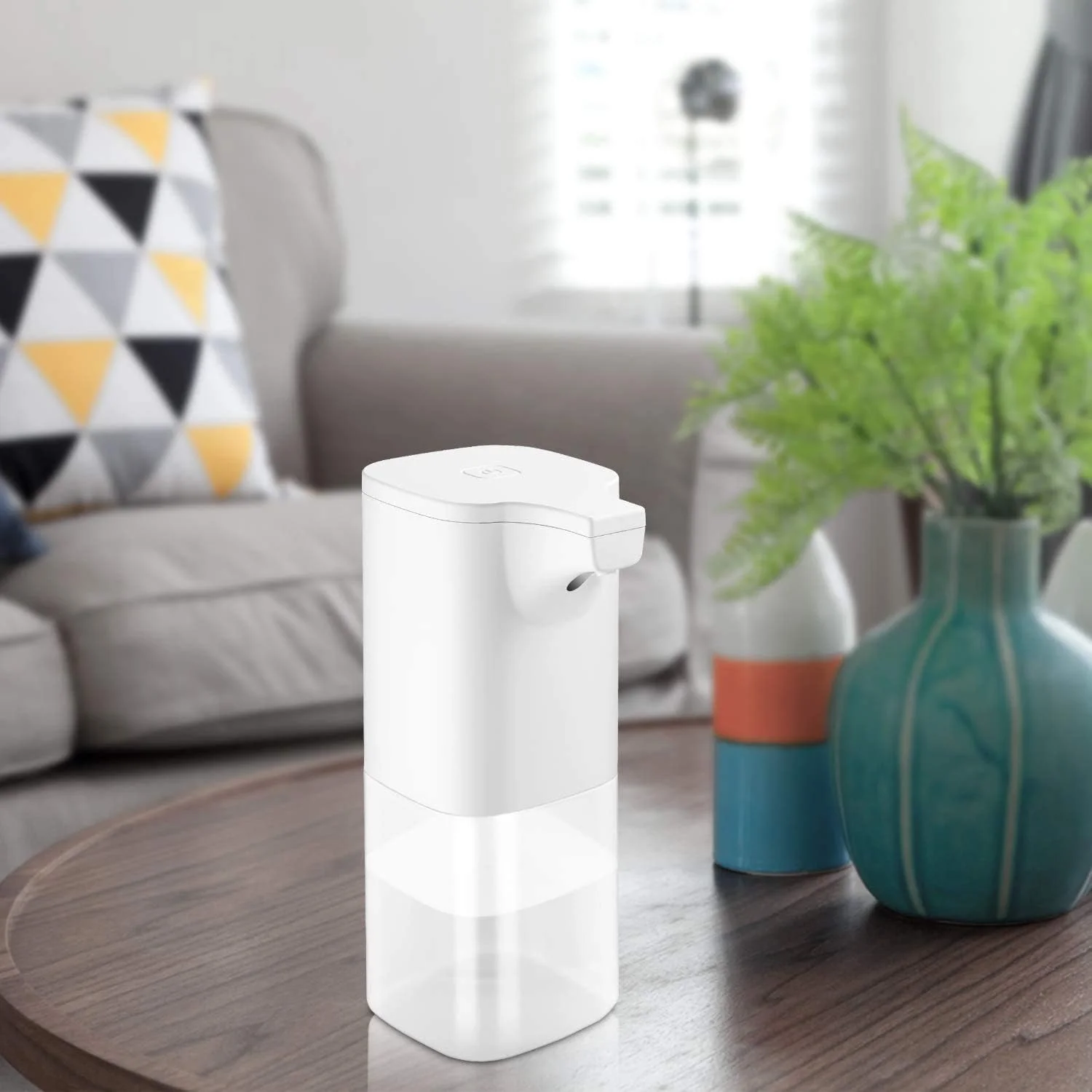 دستگاه ضدعفونی کننده دست القایی اتوماتیک حسن اولد، اسپری الکل ضد عفونی کننده بدون لمس، پخش کننده مواد ضد عفونی کننده الکلی، سفید، مناسب برای مایع، 350 میلی لیتر دستگاه ضدعفونی کننده دست القایی اتوماتیک حسن اولد، اسپری الکل ضد عفونی کننده بدون لمس، پخش کننده مواد ضد عفونی کننده الکلی، سفید، مناسب برای مایع، 350 میلی لیتر