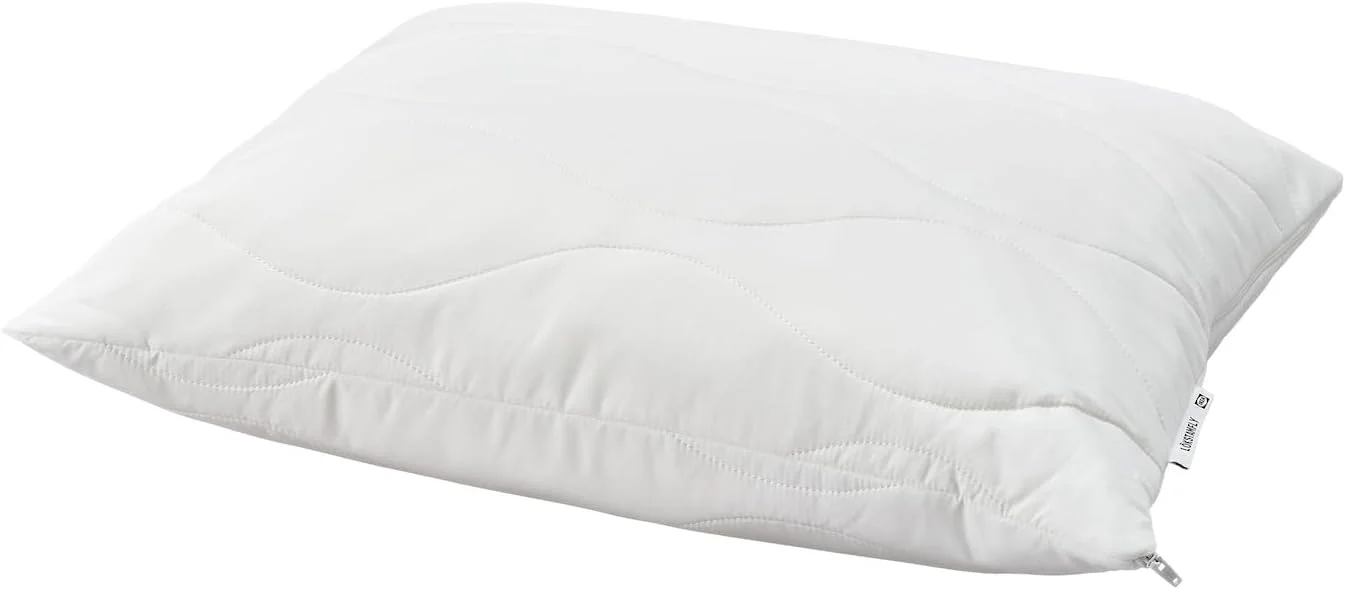 بالش ارگونومیک ایکیا مدل Loekstamfly مناسب برای خوابیدن به پهلو و پشت