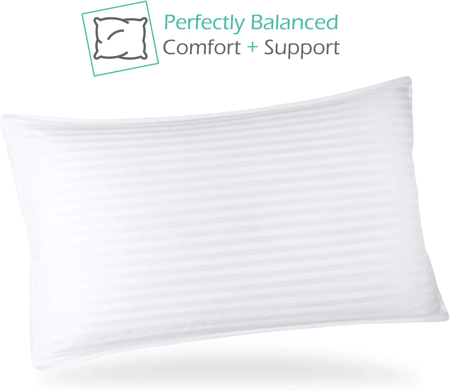 بالش های خواب نستل - بالش های خواب جایگزین پر سایز کینگ، ست 2 عددی - بالش 100% پنبه با الیاف پلی استر - بالش نرم و کرکی 50x90 سانتی متر بالش های خواب نستل - بالش های خواب جایگزین پر سایز کینگ، ست 2 عددی - بالش 100% پنبه با الیاف پلی استر - بالش نرم و کرکی 50x90 سانتی متر