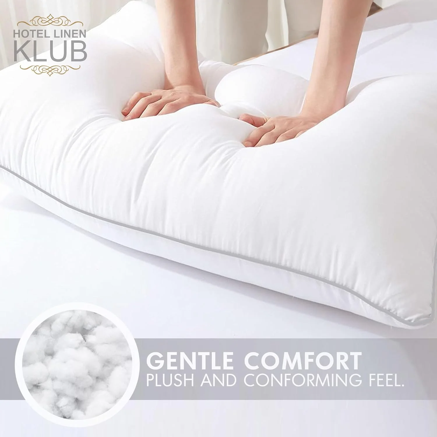 بالش پنبه ای ضد نفوذ پر هتل لاینن کلاب با تراکم بافت 233 و نوار دوزی تکی - سایز: 50 در 75 سانتی متر، ساخته شده برای جلوگیری از خروج پر، ارائه دهنده راحتی و پشتیبانی عالی برای یک خواب شبانه آرام بالش پنبه ای ضد نفوذ پر هتل لاینن کلاب با تراکم بافت 233 و نوار دوزی تکی - سایز: 50 در 75 سانتی متر، ساخته شده برای جلوگیری از خروج پر، ارائه دهنده راحتی و پشتیبانی عالی برای یک خواب شبانه آرام