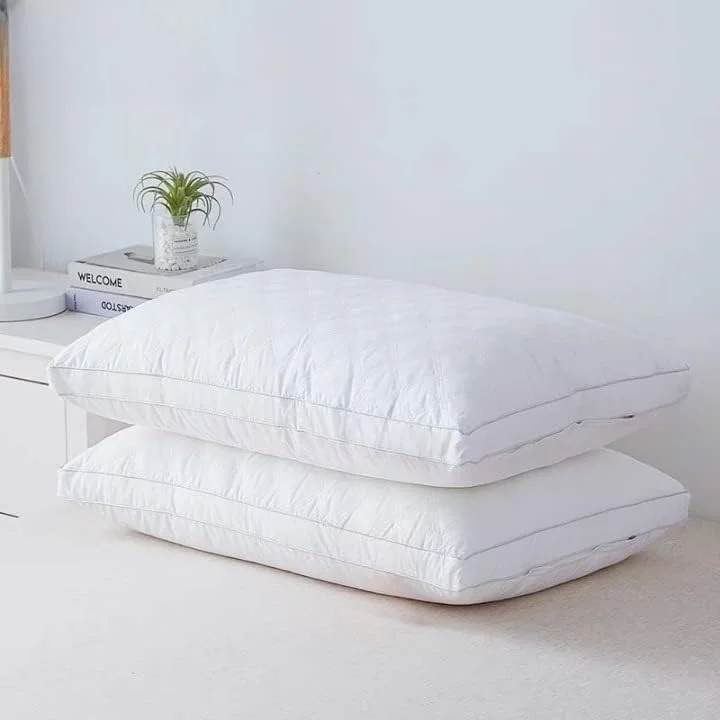 بالش با کیفیت هتل لوکس گلدن هوم - ضد حساسیت و پشتیبانی بادوام برای راحتی و خواب عالی - بسته 2 عددی بالش با کیفیت هتل لوکس گلدن هوم - ضد حساسیت و پشتیبانی بادوام برای راحتی و خواب عالی - بسته 2 عددی