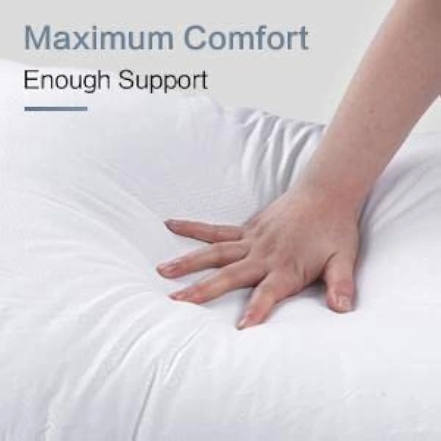 بالش با کیفیت هتل لوکس گلدن هوم - ضد حساسیت و پشتیبانی بادوام برای راحتی و خواب عالی - بسته 2 عددی بالش با کیفیت هتل لوکس گلدن هوم - ضد حساسیت و پشتیبانی بادوام برای راحتی و خواب عالی - بسته 2 عددی