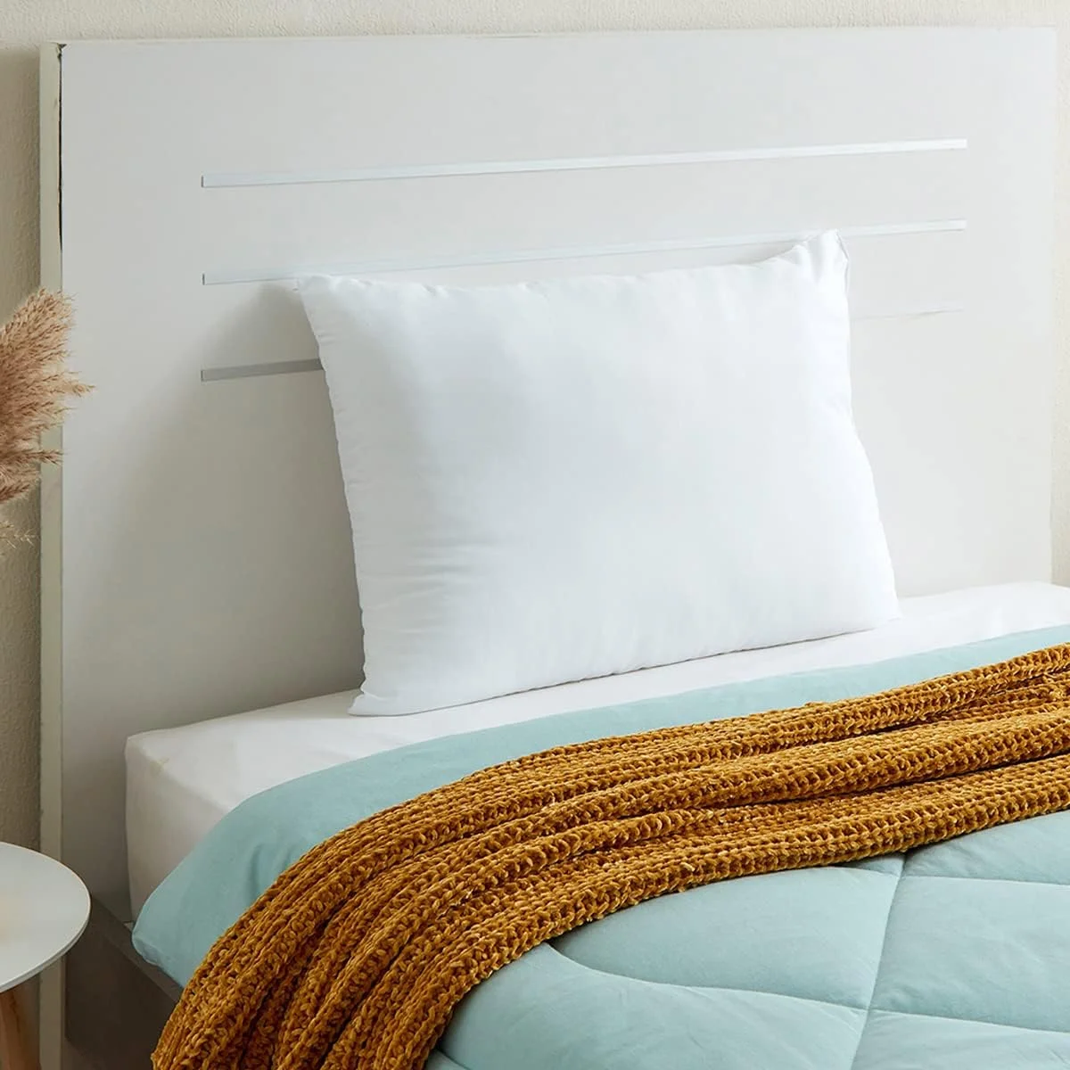 بالش میکروفایبر هوم‌باکس مدل Axis، ابعاد 50x70 سانتی‌متر، سفید