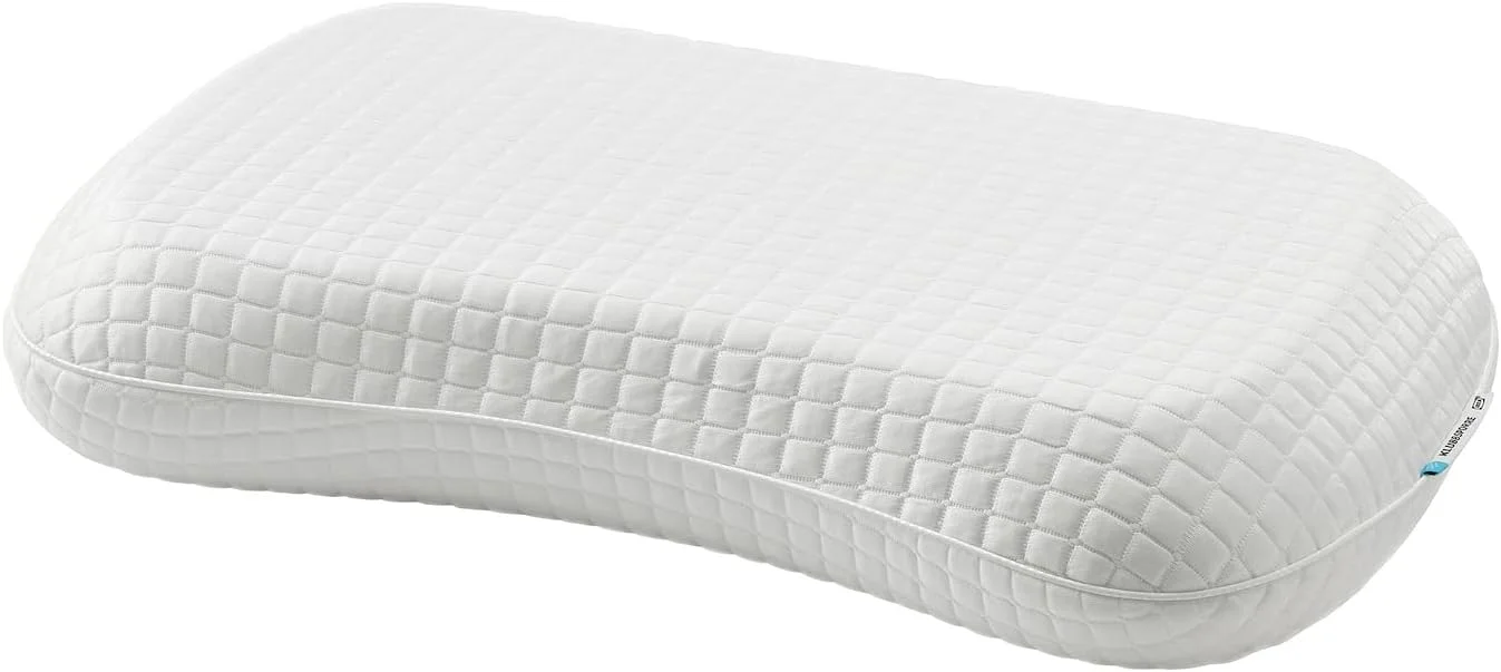 بالش ارگونومیک ایکیا مدل Klubbsporre مناسب برای حالت های مختلف خواب