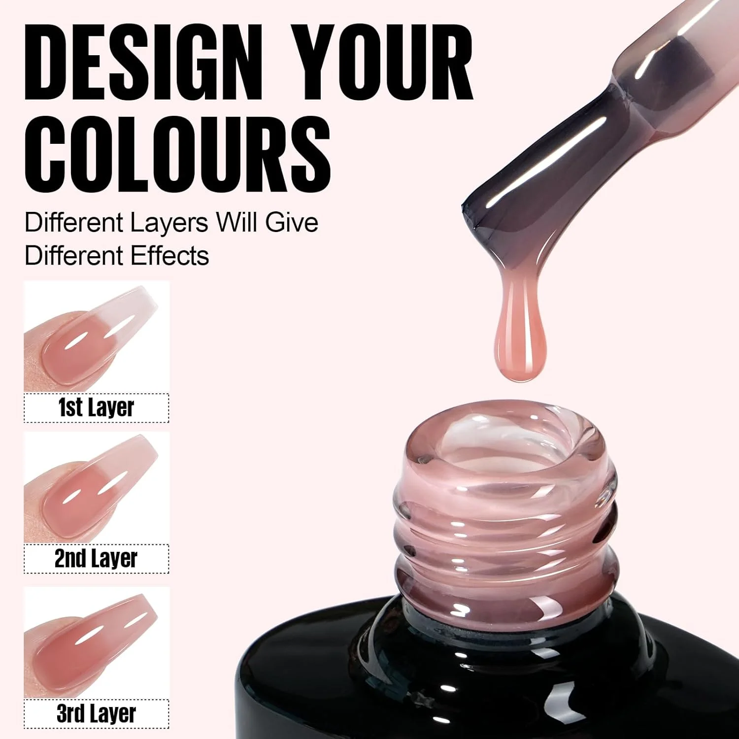 ست ژل فرنچ ناخن تومیکا - لاک ژل ژله ای صورتی با ماندگاری طولانی، لاک ژل UV LED برای خانم ها و دختران - طراحی های خیره کننده ناخن را با استفاده آسان ایجاد کنید، 4 عدد * 8 میلی لیتر ست ژل فرنچ ناخن تومیکا - لاک ژل ژله ای صورتی با ماندگاری طولانی، لاک ژل UV LED برای خانم ها و دختران - طراحی های خیره کننده ناخن را با استفاده آسان ایجاد کنید، 4 عدد * 8 میلی لیتر