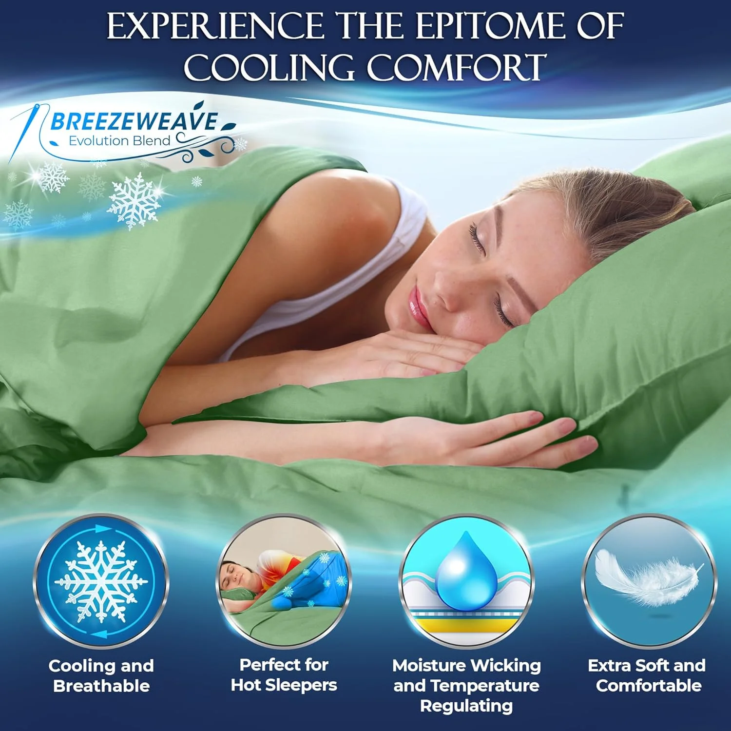 ست ملحفه خنک کننده تخت خواب یک نفره DECOLURE، 3 تکه - ملحفه های خنک کننده سایز یک نفره لوکس و فوق العاده نرم برای افرادی که در خواب گرمشان می شود - ملحفه های میکروفیبر ویسکوز بامبو خنک و راحت سایز یک نفره با جیب های عمیق (سبز مریم گلی)