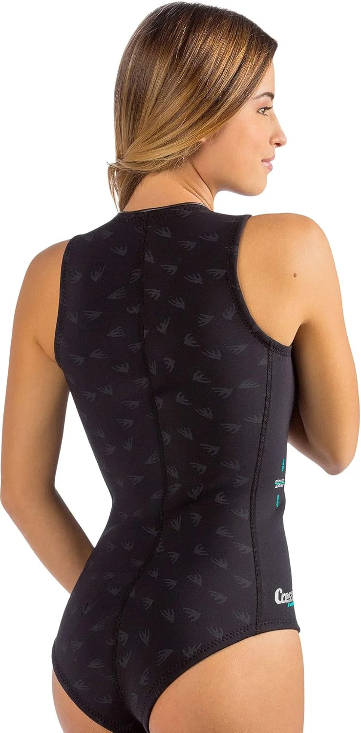 مایو یک تکه زنانه کرسی ترمیکو 2 میلی متر - آستین بلند یا معمولی، ساخته شده از نئوپرن کشسان