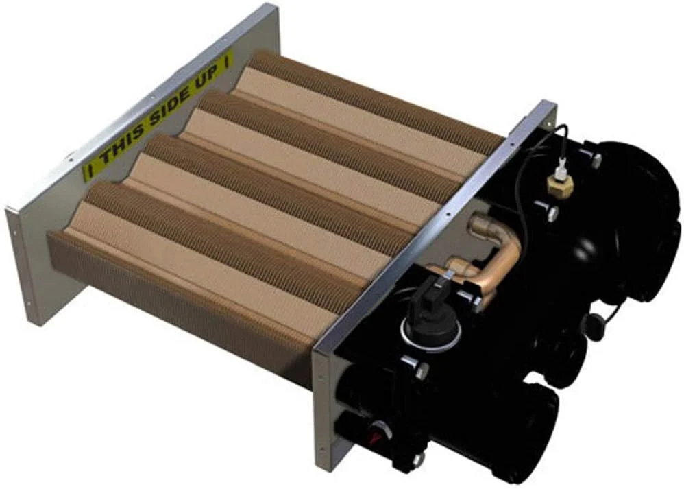 مجموعه مبدل حرارتی Hayward FDXLHXA1400 جایگزین برای بخاری استخر Hayward H400FD سری H یونیورسال با Nox کم