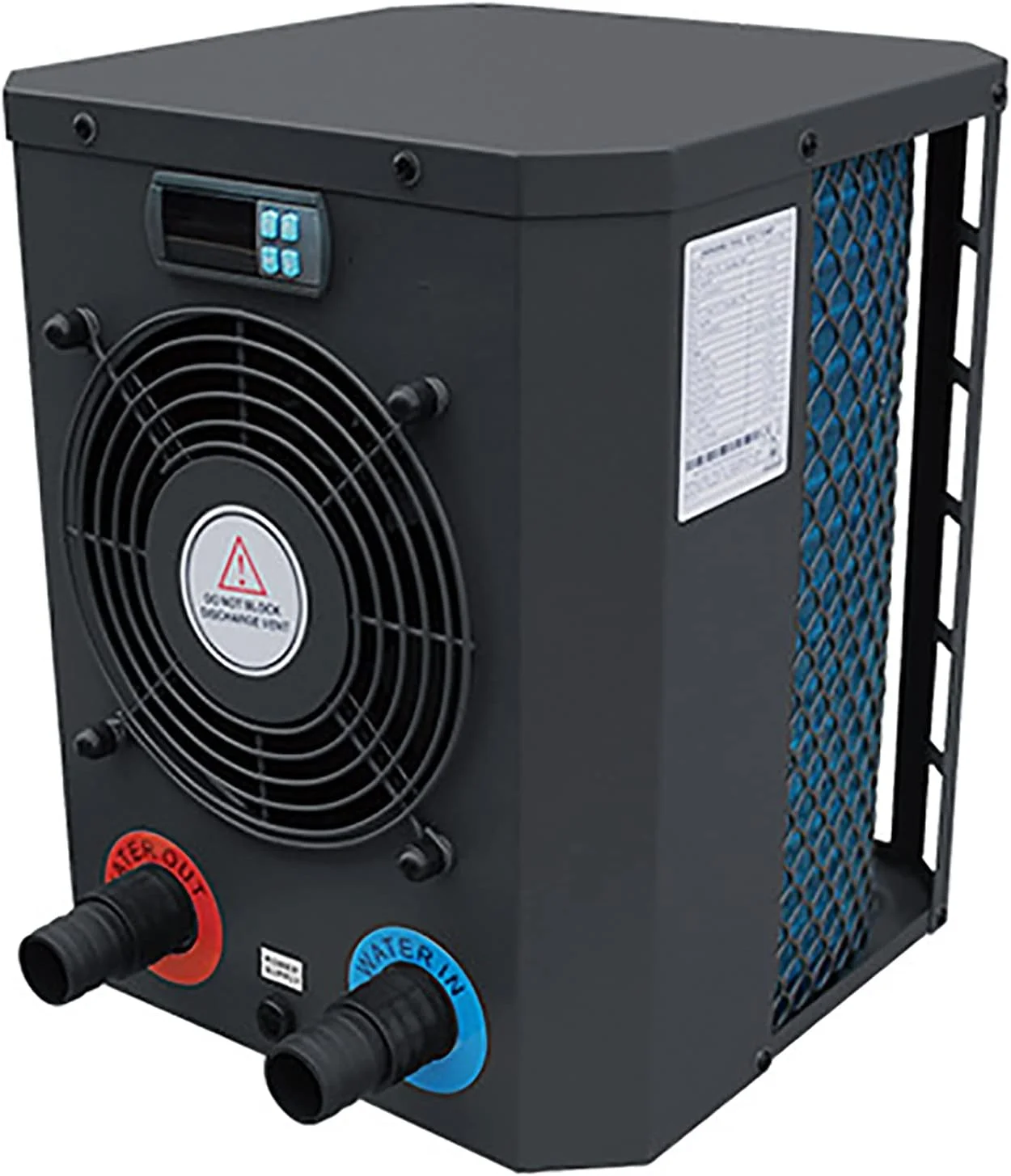 گرمکن استخر، پمپ حرارتی استخر شنا، کنترل از طریق Wi-Fi، ترموستات استخر شنا، مناسب برای استخرهای شنای 0 تا 18 متر مکعب گرمکن استخر، پمپ حرارتی استخر شنا، کنترل از طریق Wi-Fi، ترموستات استخر شنا، مناسب برای استخرهای شنای 0 تا 18 متر مکعب