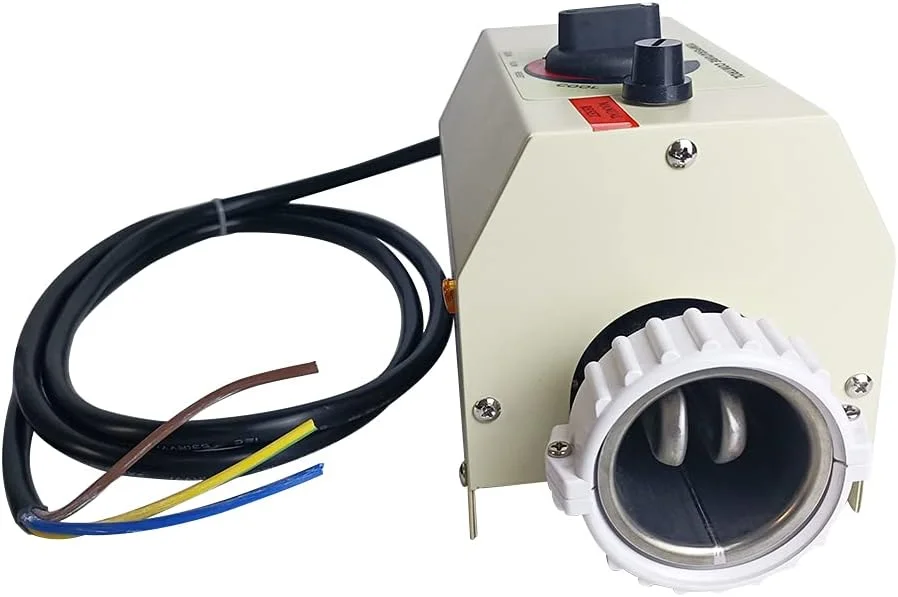 ابزار برقی ERTUUYD ترموستات آبگرمکن برقی 3 کیلووات برای استخر، وان حمام، اسپا، حمام برای ماساژ، وان آب گرم و جکوزی