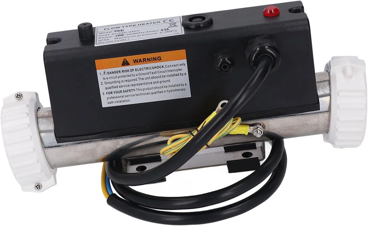 ترموستات استخر فافیسی، محافظت در برابر دمای بالا، جلوگیری از احتراق خشک، ترموستات بخاری برقی وان حمام، آب فولاد ضد زنگ، پلاستیک اسپا (1 کیلو وات)