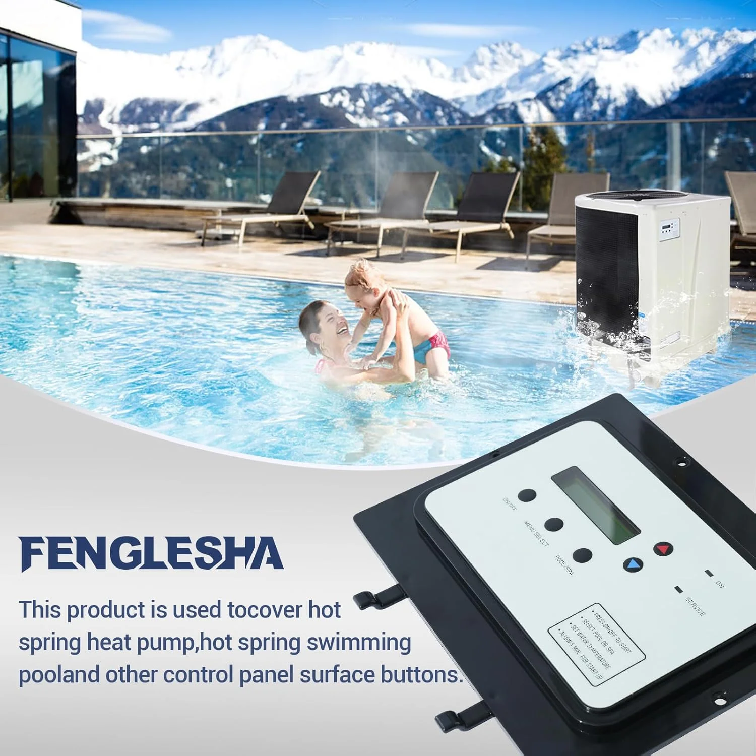 برد کنترل حرارت اتوماتیک 472734 جایگزین برای پمپ حرارتی استخر و اسپا Pentair UltraTemp ThermalFlo، جایگزین 622812