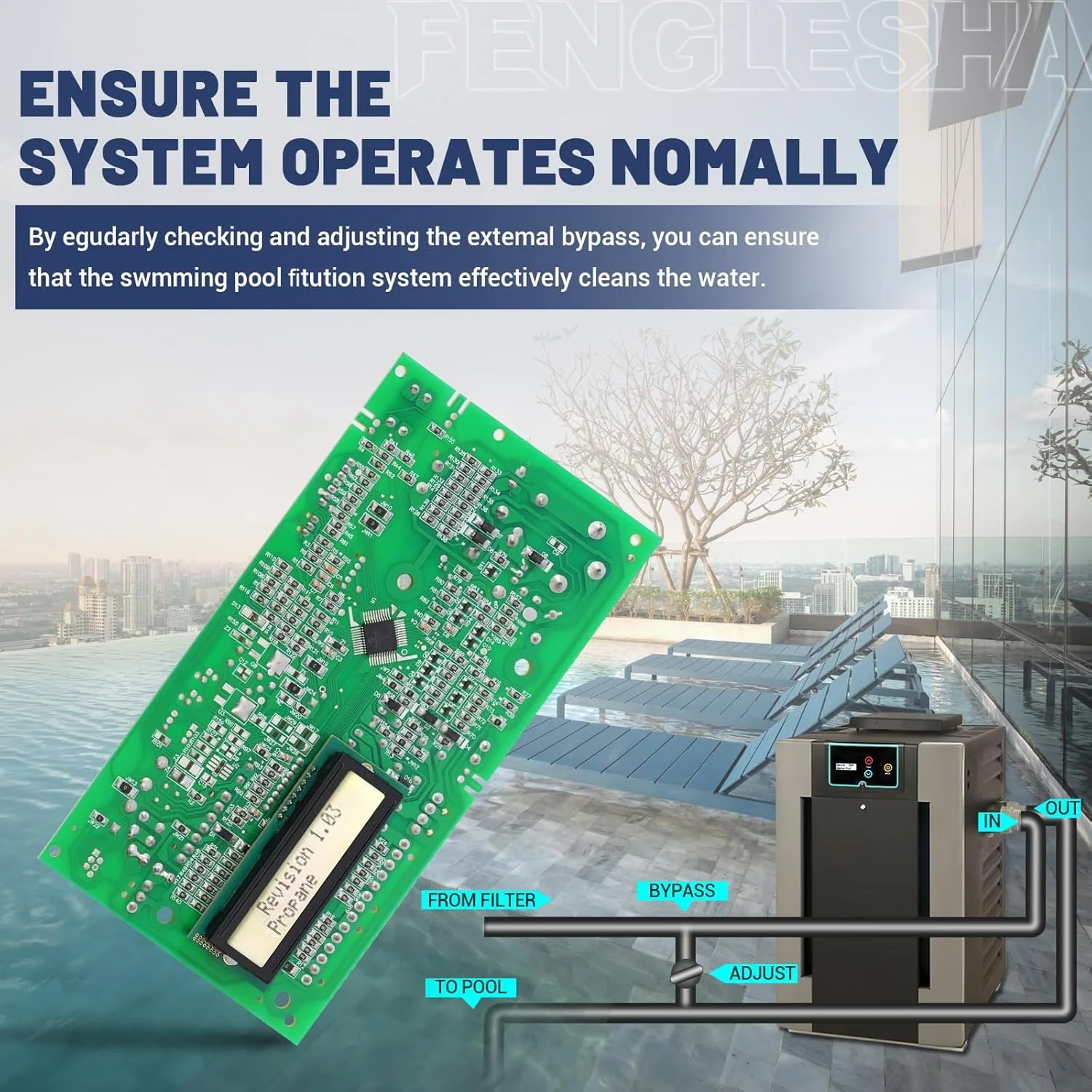 کیت برد کنترل 013464F جایگزین برای مدل های بخاری گازی دیجیتال Raypak مدل 185B، 265B، 335B، 405B، 206A، 266A، 336A، 406A، 207A، 267A، 337A و 407A کیت برد کنترل 013464F جایگزین برای مدل های بخاری گازی دیجیتال Raypak مدل 185B، 265B، 335B، 405B، 206A، 266A، 336A، 406A، 207A، 267A، 337A و 407A