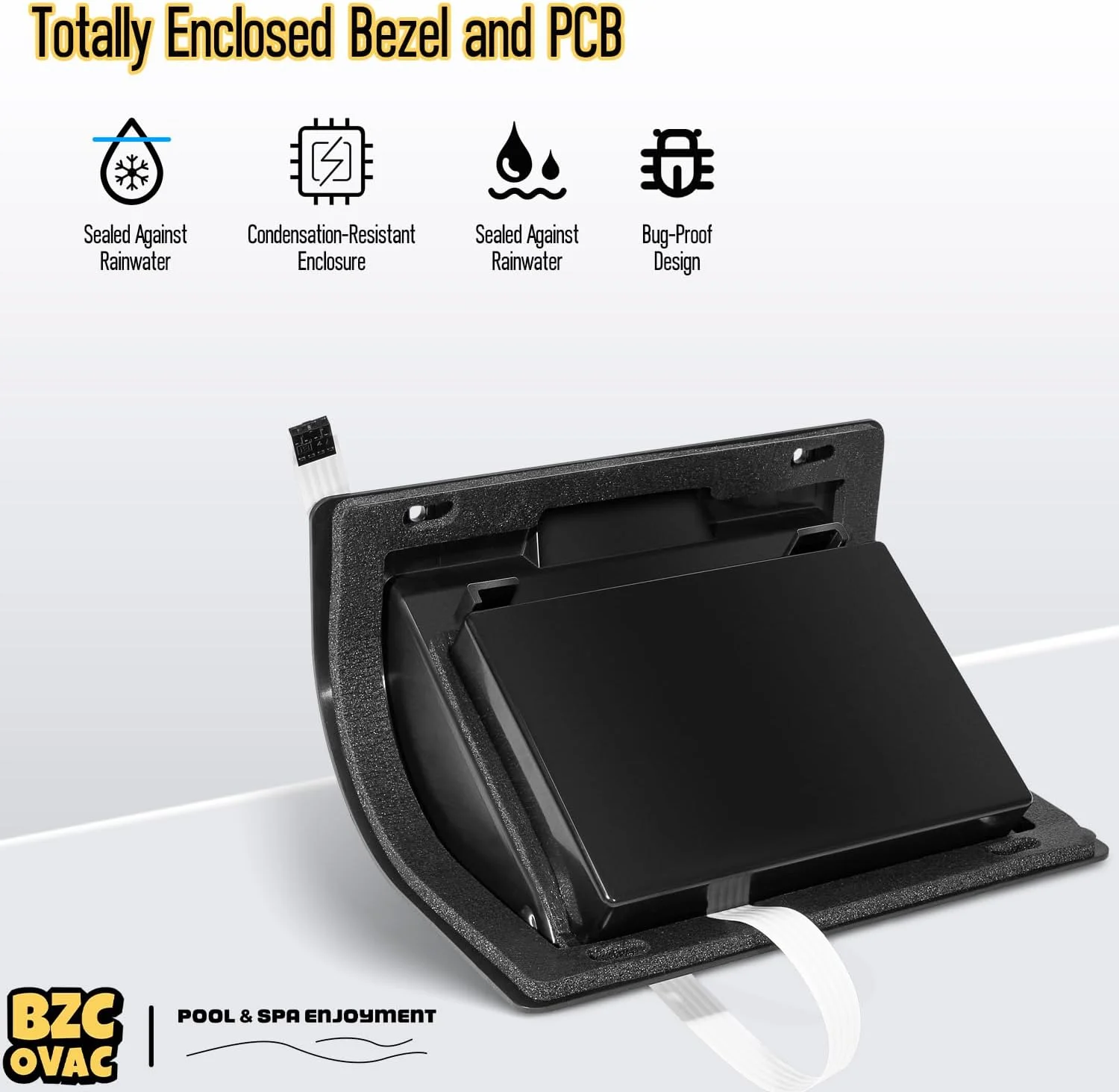 مجموعه قاب و صفحه کلید بخاری استخر مدل FDXLBKP1932 یونیورسال سری H با NOx پایین برای بخاری های دمنده اجباری Hayward (آبی، با درب) - مناسب برای تمام مدل های ساخته شده پس از ژوئن 2018