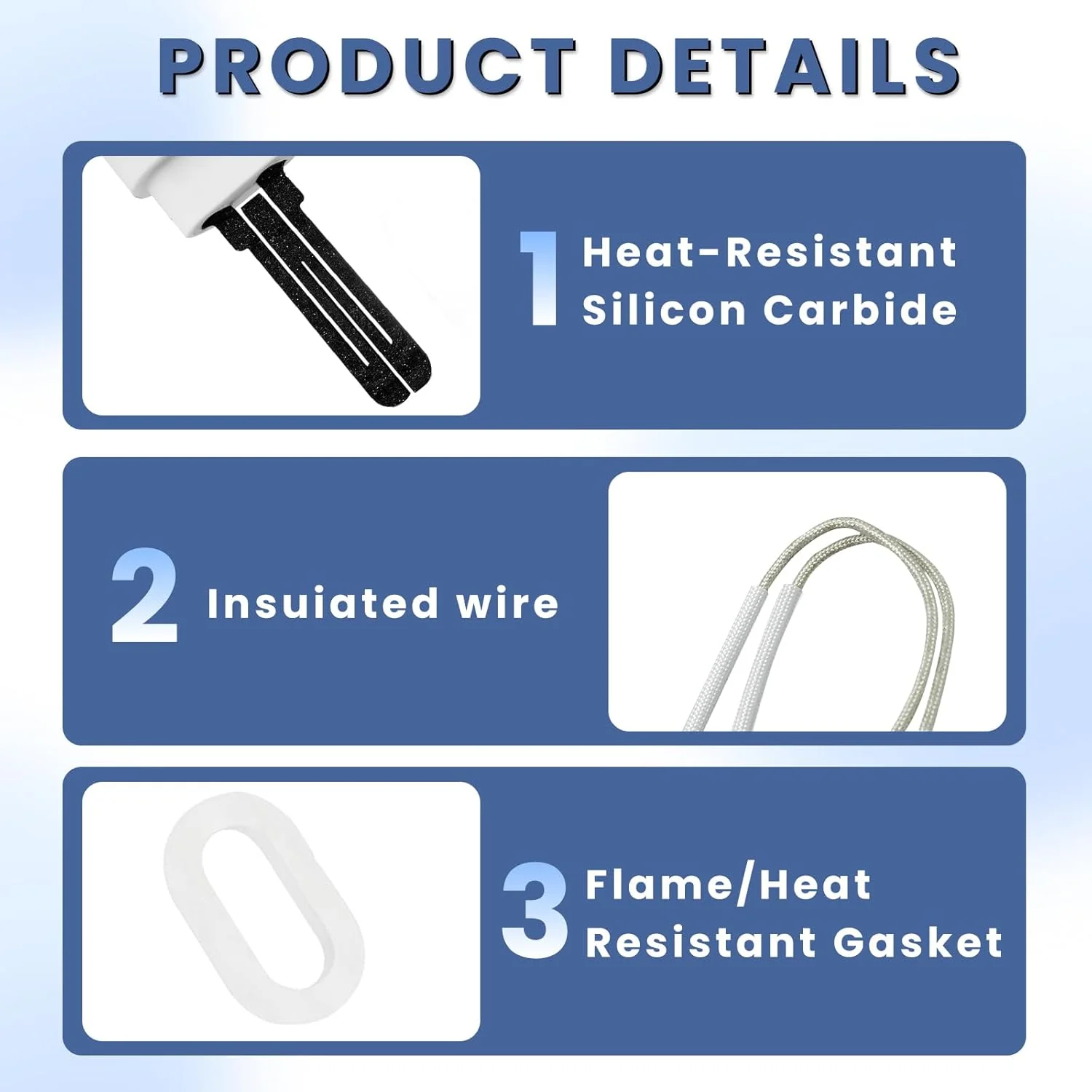 کیت جرقه زن بخاری استخر 77707-0054، کیت جایگزینی جرقه زن بخاری استخر و اسپا با Pentair، سازگار با Pentair Sta-Rite Max-E-Therm MasterTemp 200/250/300/400 کیت جرقه زن بخاری استخر 77707-0054، کیت جایگزینی جرقه زن بخاری استخر و اسپا با Pentair، سازگار با Pentair Sta-Rite Max-E-Therm MasterTemp 200/250/300/400