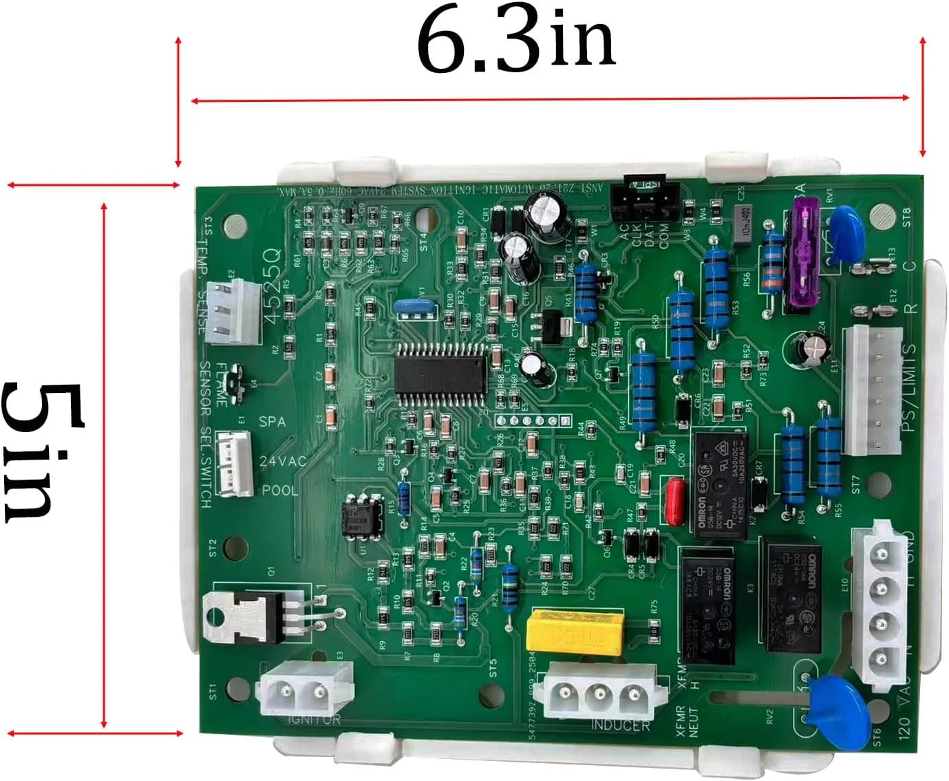 برد کنترل یکپارچه Gihdfer FDXLICB1930 FD، برد مدار بخاری، جایگزینی ارتقا یافته برای مدل های بخاری استخر سری H یونیورسال Low Nox H150FDN/P تا H400FDN/P برد کنترل یکپارچه Gihdfer FDXLICB1930 FD، برد مدار بخاری، جایگزینی ارتقا یافته برای مدل های بخاری استخر سری H یونیورسال Low Nox H150FDN/P تا H400FDN/P