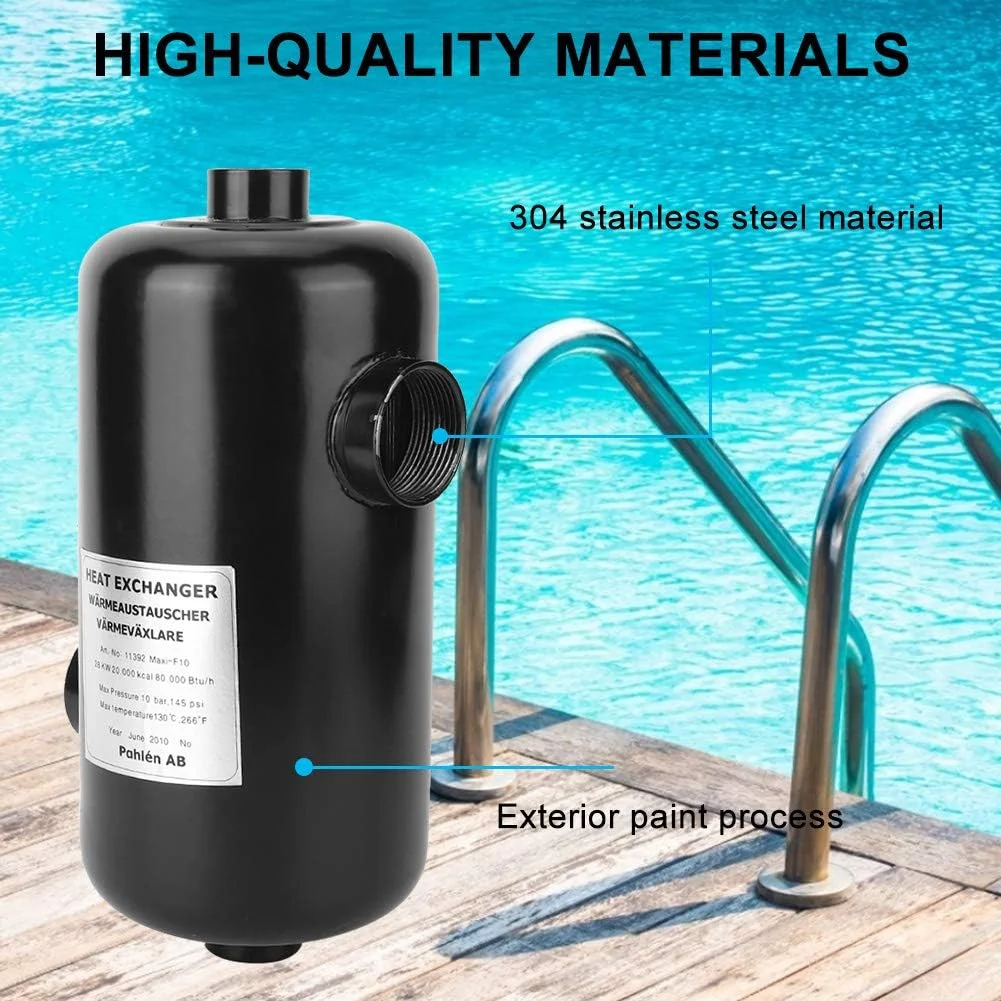 مبدل حرارتی استخر، مبدل حرارتی استخر شنا از جنس استنلس استیل، لوازم جانبی تجهیزات ترموستات استخر، مبدل حرارتی استخر شنا برای استخر شنای دریایی، اسپا خورشیدی مبدل حرارتی استخر، مبدل حرارتی استخر شنا از جنس استنلس استیل، لوازم جانبی تجهیزات ترموستات استخر، مبدل حرارتی استخر شنا برای استخر شنای دریایی، اسپا خورشیدی