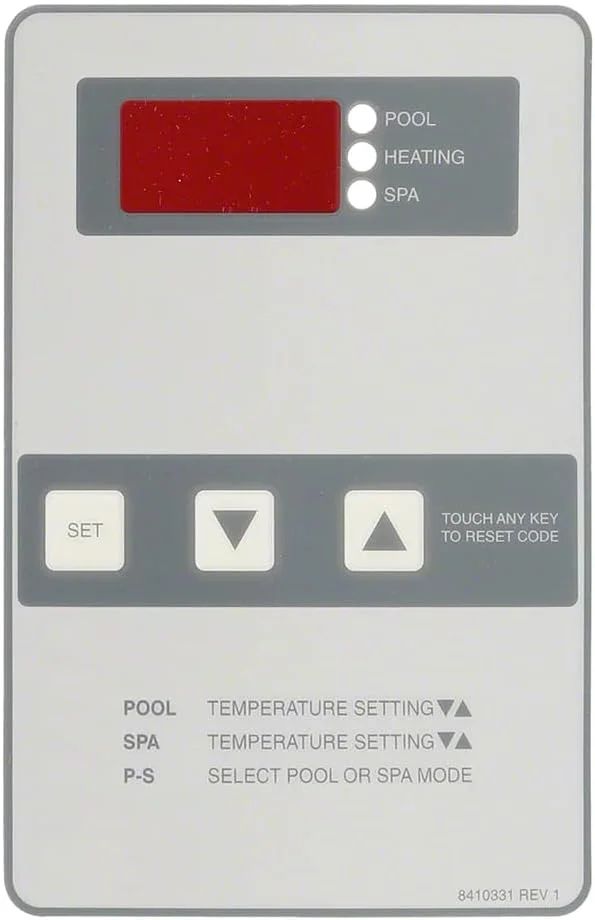 برچسب پنل کنترل دیجیتال LCD سازگار با RAYPAK مدل های PS10353, PS10354, PS10355, RHP 2350ti, 3350ti, 4350ti, 5200, 5310Ti, 5350, 6200, 6300Ti, 6350, 8300Ti, 8350 برچسب پنل کنترل دیجیتال LCD سازگار با RAYPAK مدل های PS10353, PS10354, PS10355, RHP 2350ti, 3350ti, 4350ti, 5200, 5310Ti, 5350, 6200, 6300Ti, 6350, 8300Ti, 8350