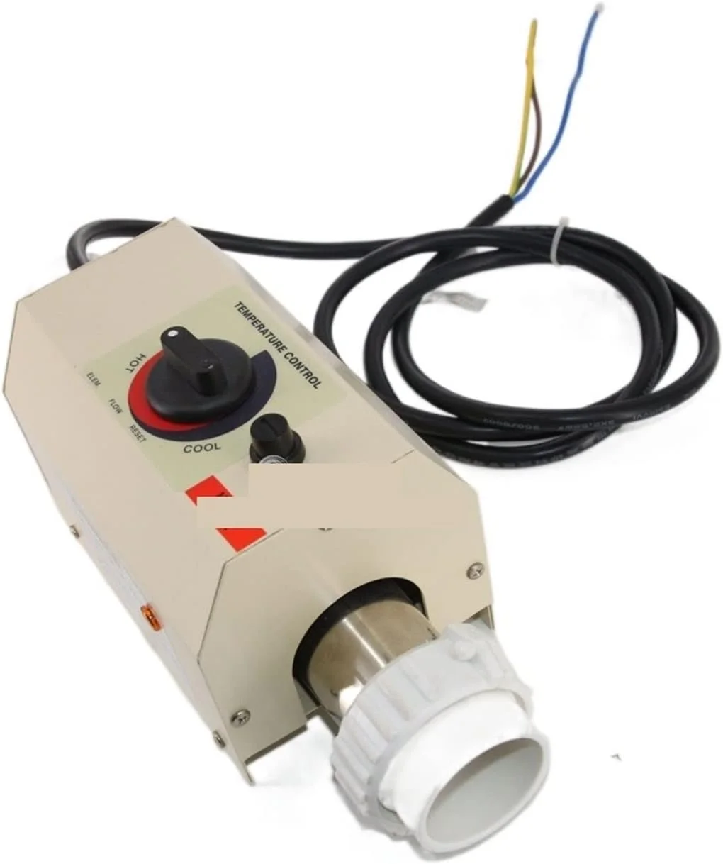 گرمکن استخر هانزالا، گرمکن برقی استخر، وان حمام، تجهیزات ترموستاتیک اتوماتیک 2 کیلوواتی برای استخر، وان حمام و اسپا