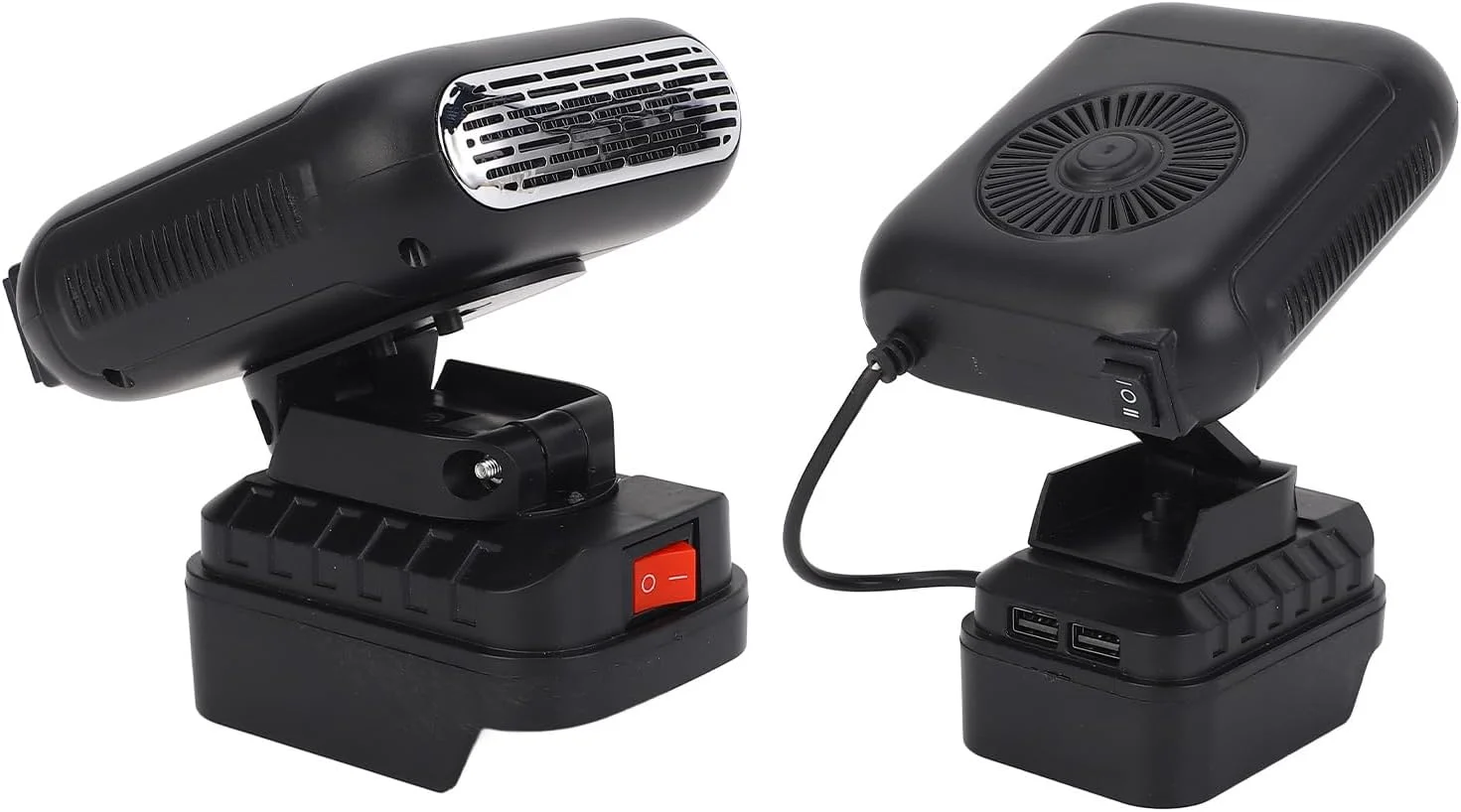 هیتر فضایی قابل حمل با باتری، عملکرد آرام، دمای ۳۰ تا ۸۰ درجه سانتیگراد، مناسب برای گوشه‌های دنج دفتر کار، ساخته شده از مواد ABS