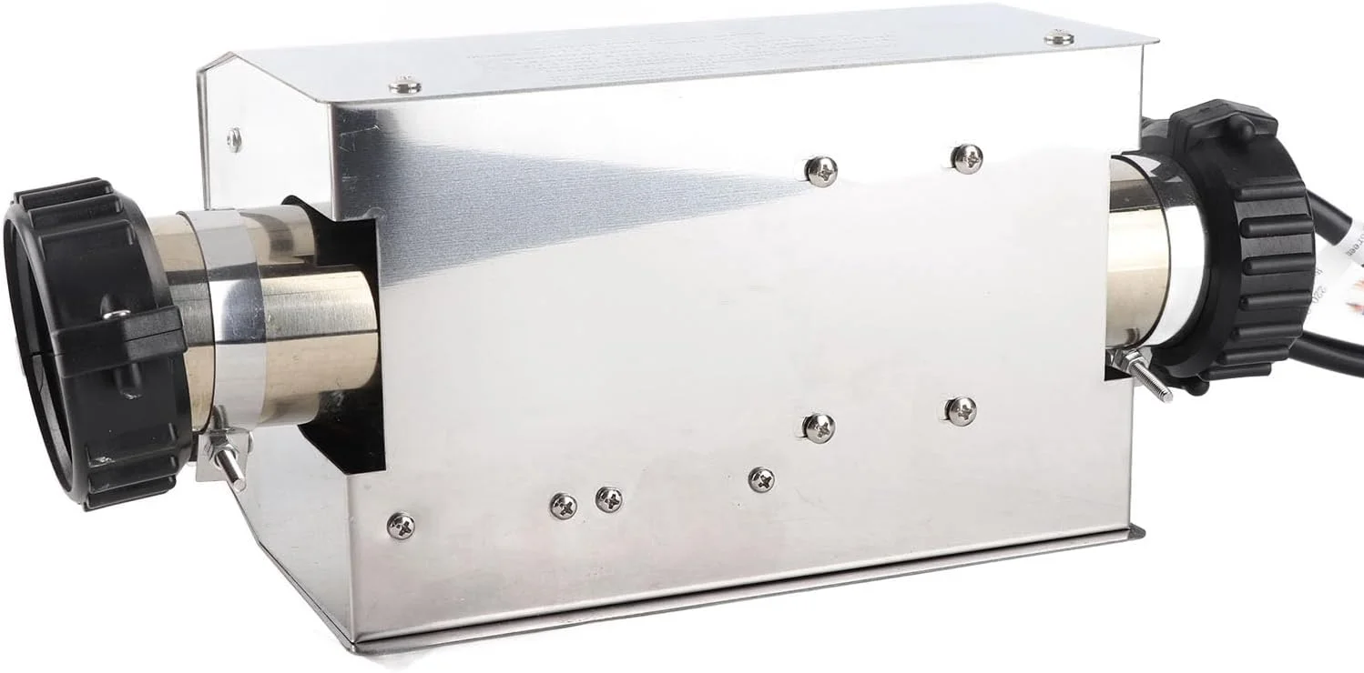 ترموستات دیجیتال 2 کیلوواتی استخر Jectse برای استخر شنا و اسپا، فولاد ضد زنگ، محدوده دمای آب 22-55 درجه سانتیگراد (مدل آمریکایی) ترموستات دیجیتال 2 کیلوواتی استخر Jectse برای استخر شنا و اسپا، فولاد ضد زنگ، محدوده دمای آب 22-55 درجه سانتیگراد (مدل آمریکایی)