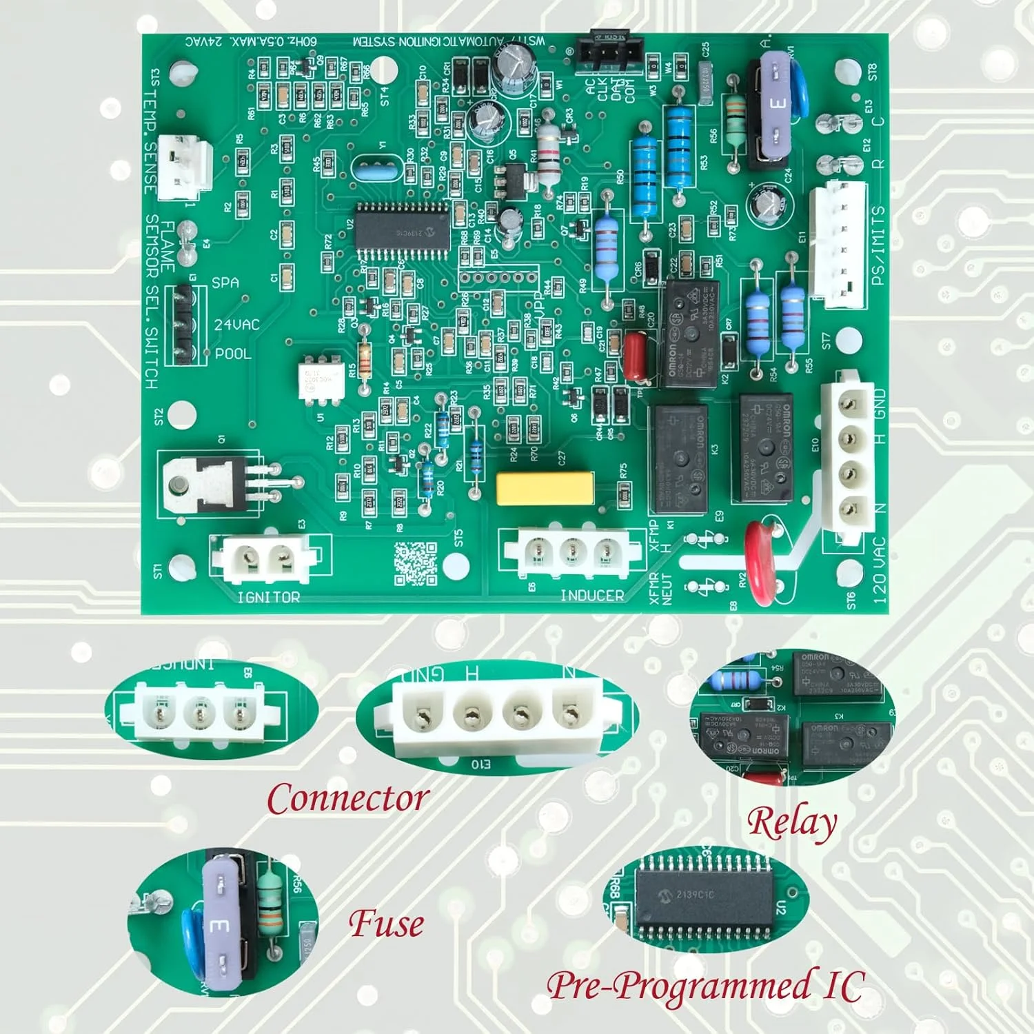 برد کنترل یکپارچه FDXLICB1930، جایگزین برای بخاری استخر سری H هایوارد مدل های H150FDN/FDP, H200FDN/FDP H250FDN/FDP, H300FDN/FDP, H350FDN/FDP,H400FDN/FDP برد کنترل یکپارچه FDXLICB1930، جایگزین برای بخاری استخر سری H هایوارد مدل های H150FDN/FDP, H200FDN/FDP H250FDN/FDP, H300FDN/FDP, H350FDN/FDP,H400FDN/FDP
