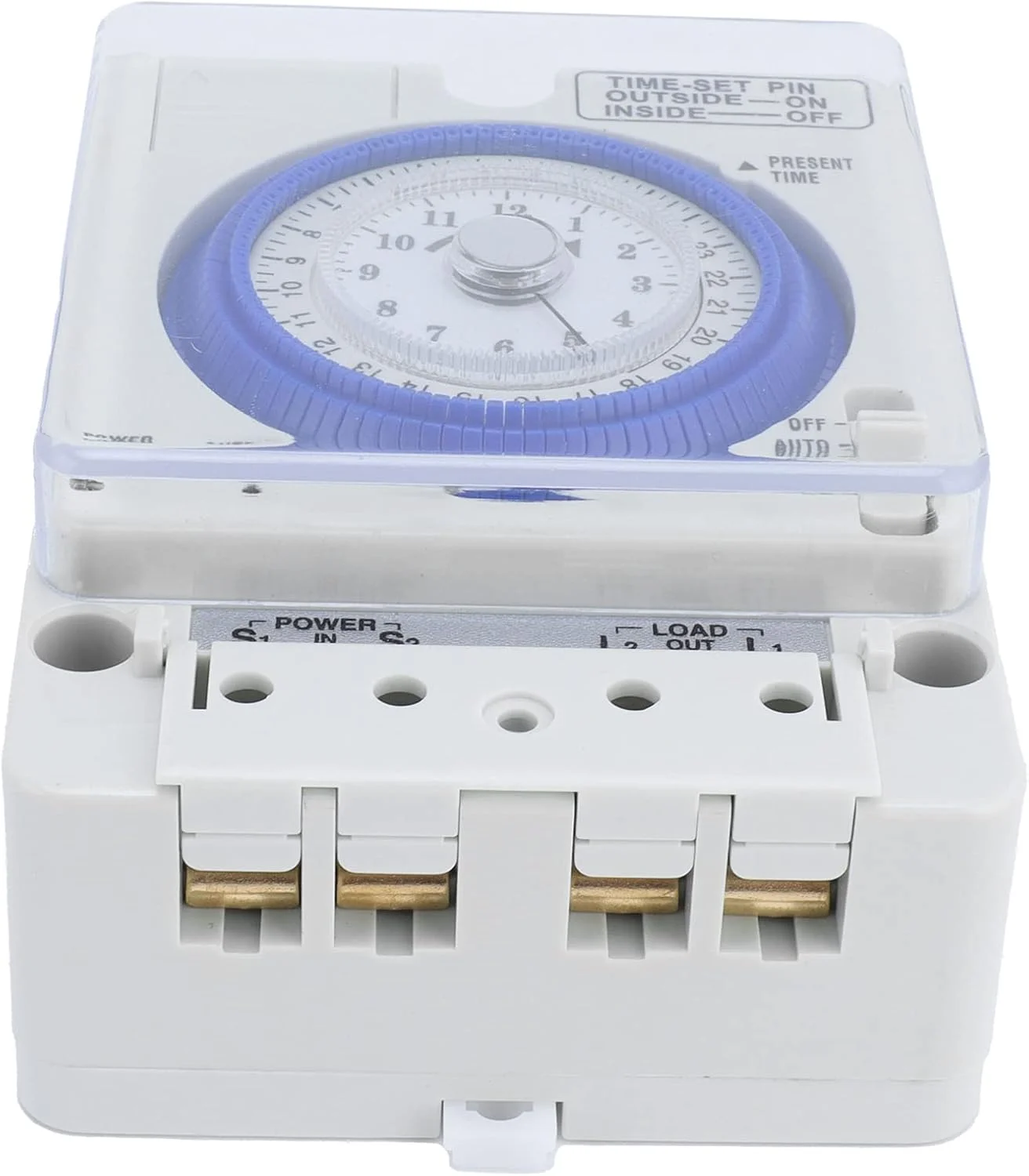 تایمر مکانیکی 24 ساعته اتوماتیک Marhynchus، مصرف برق پایین، مناسب برای آبگرمکن و پرورش، 100-240VAC تایمر مکانیکی 24 ساعته اتوماتیک Marhynchus، مصرف برق پایین، مناسب برای آبگرمکن و پرورش، 100-240VAC